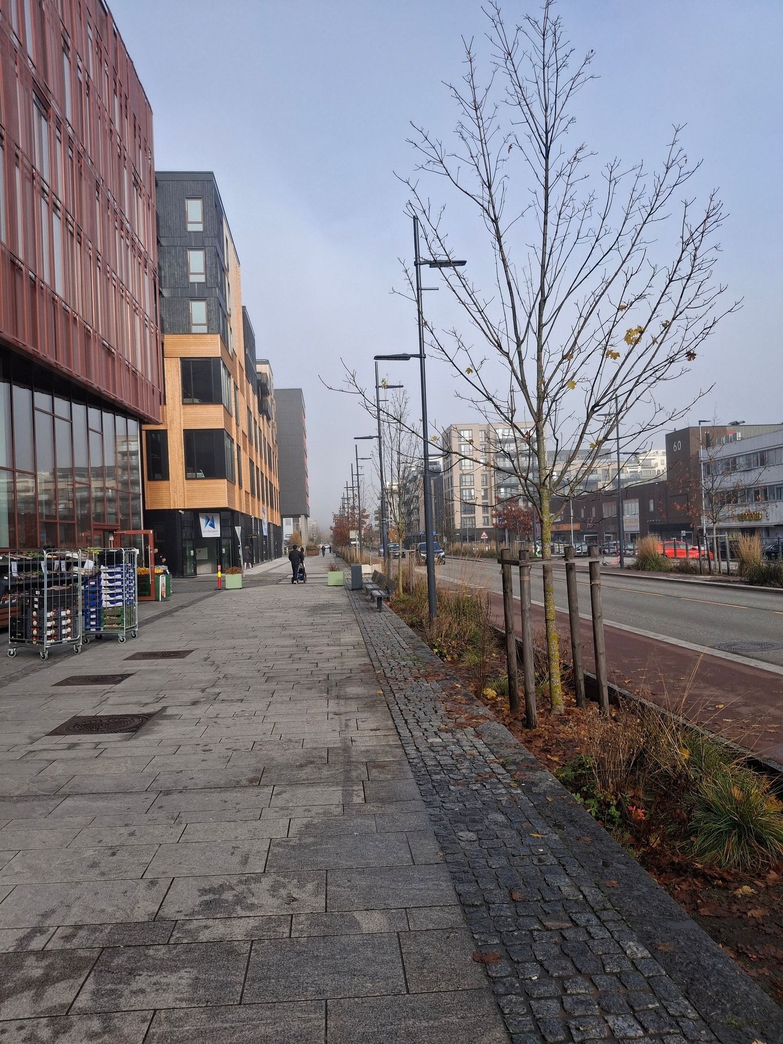 Hovedgaten Skårersletta 450 m Galleribilde