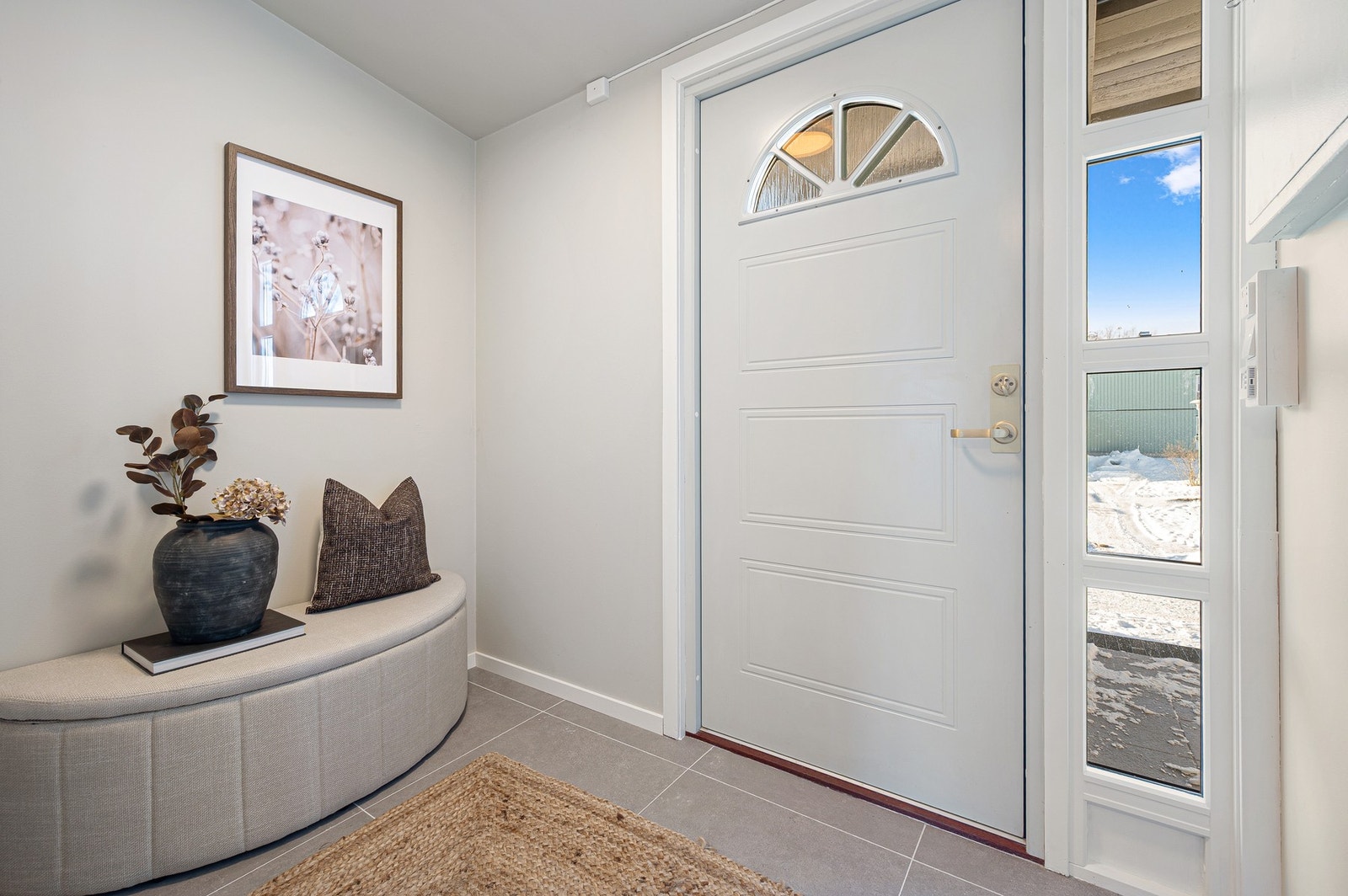 Inngangsparti/entre. Galleribilde