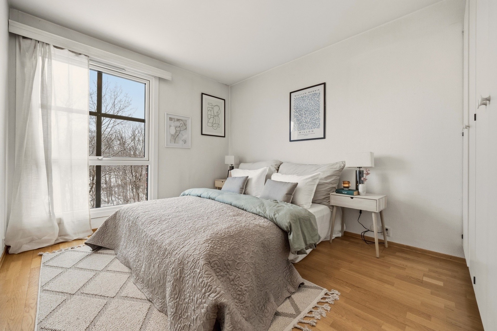 Leiligheten har to gode soverom. Galleribilde