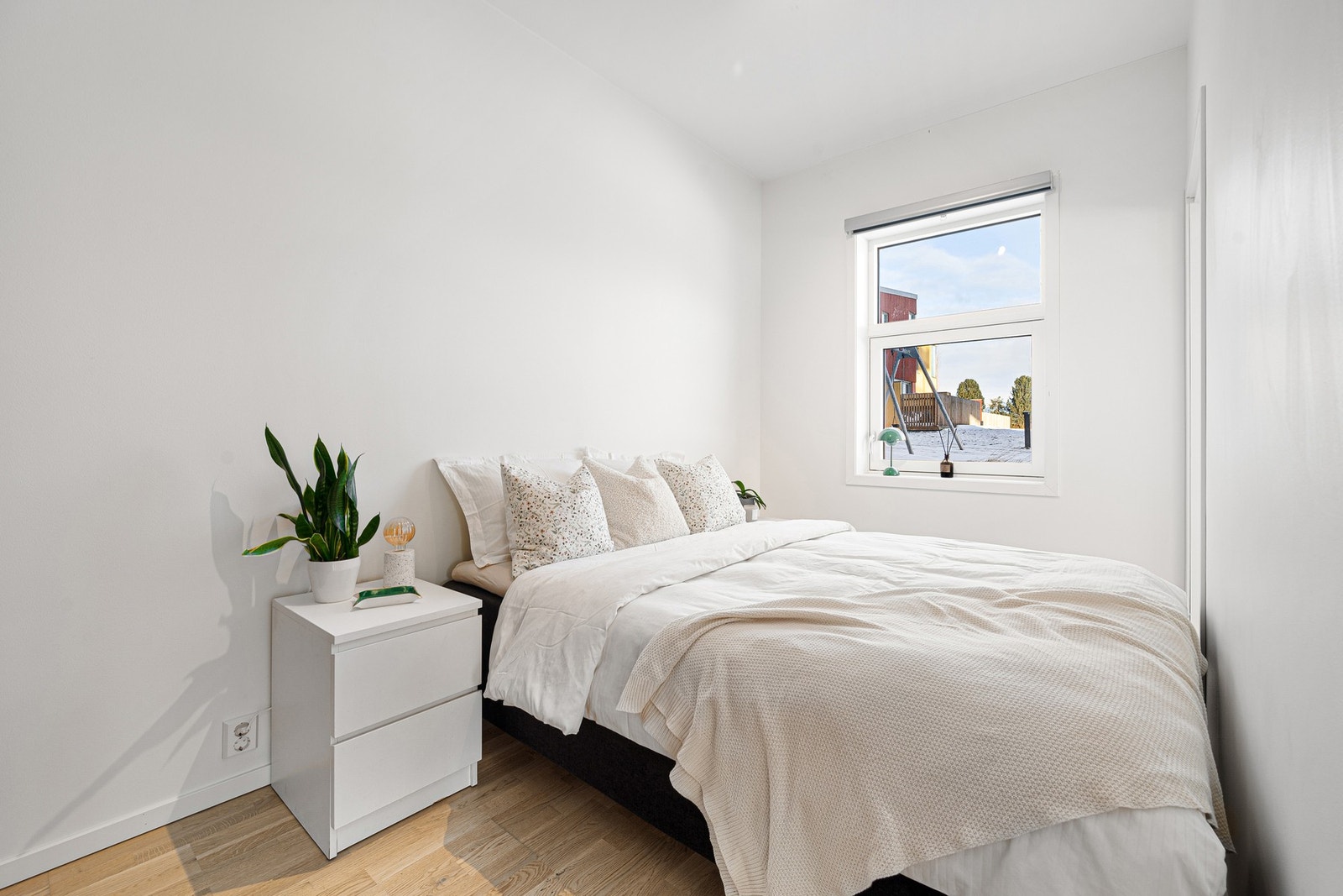 Soverommet er på hele 9m². Galleribilde