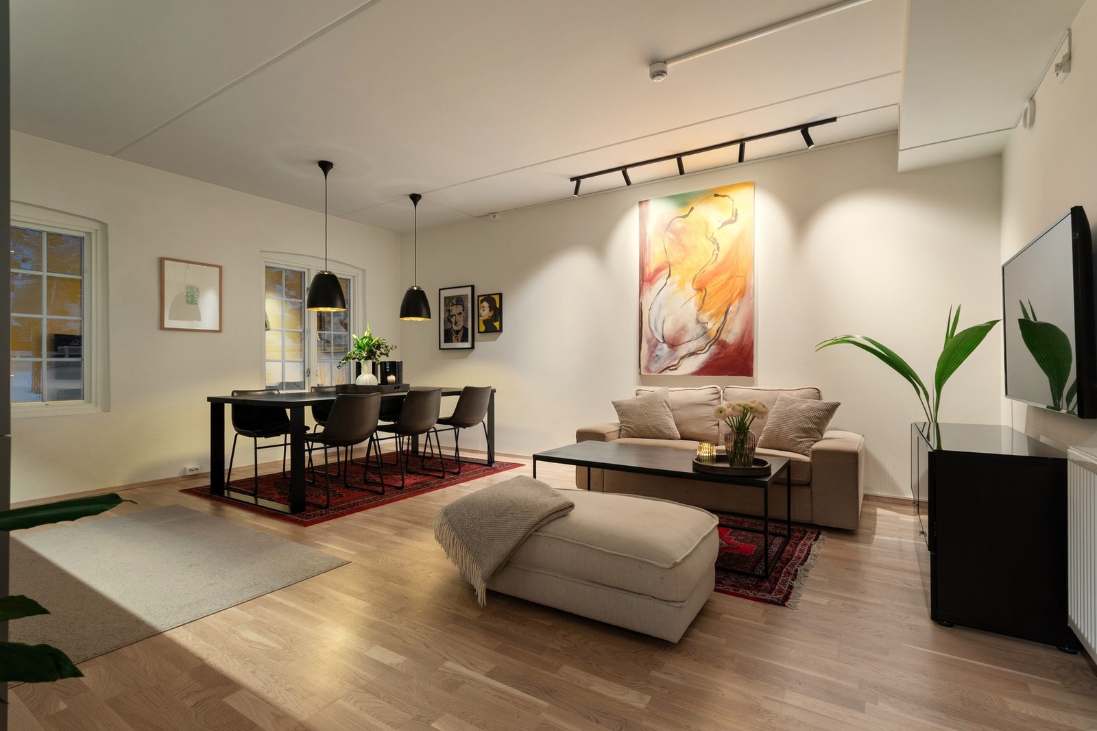 Leiligheten har også balansert ventilasjon. Galleribilde