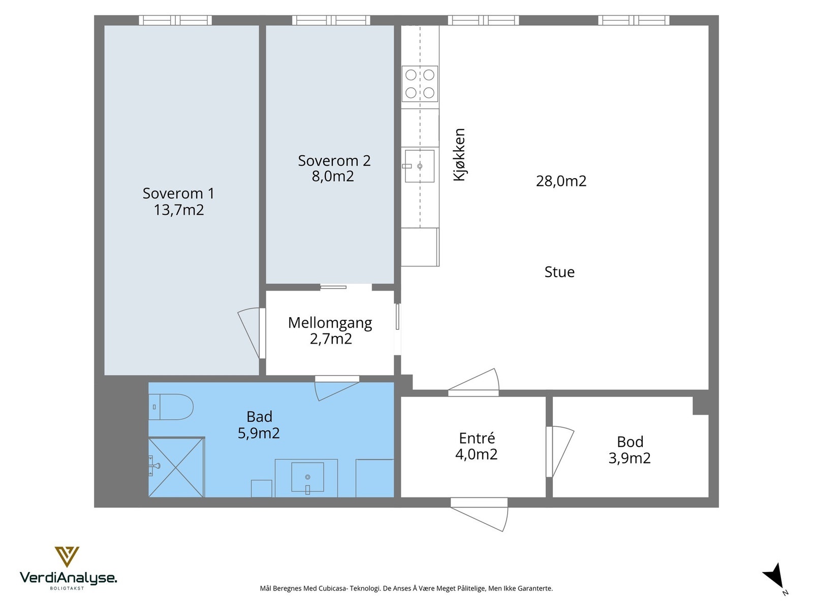 Planskisse. Galleribilde