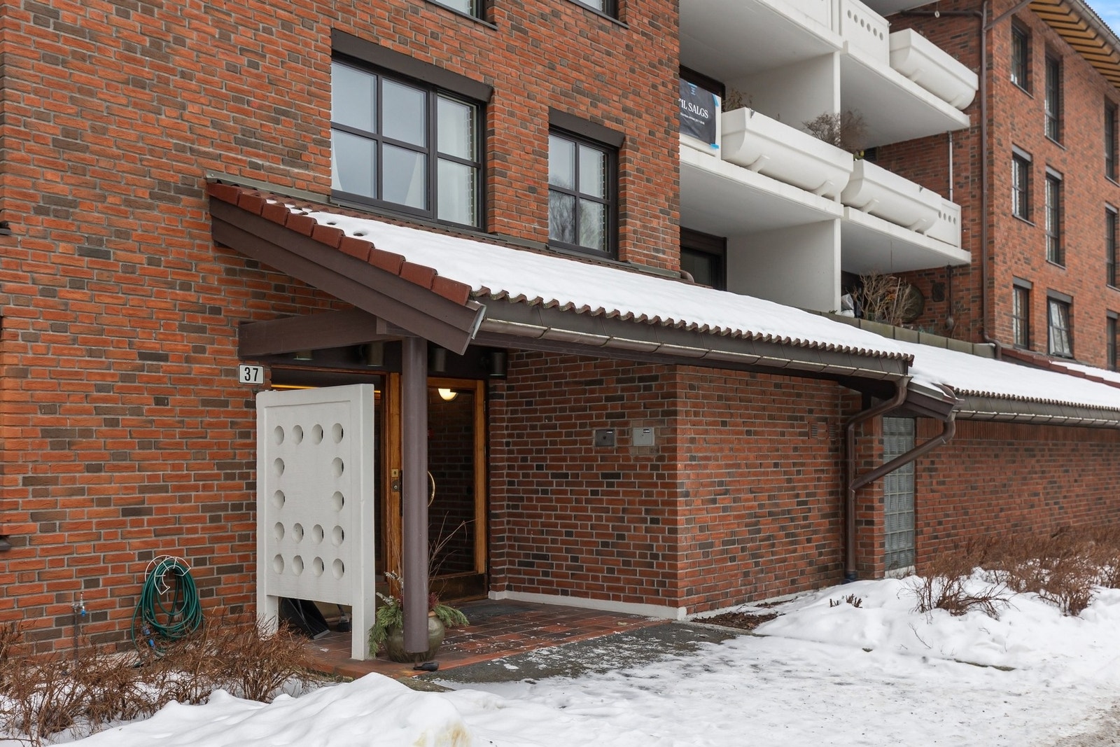 Hyggelig inngangsparti. Galleribilde