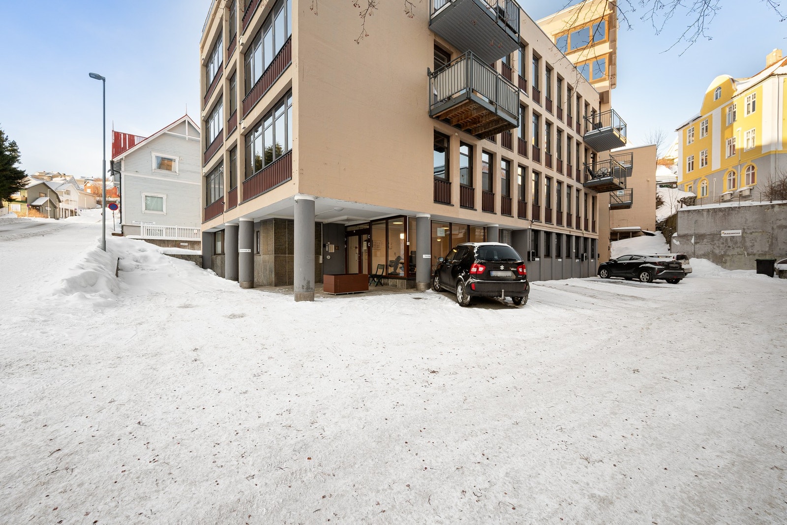 Det er mulighet for parkeringsplass - dette må søkes til styret Galleribilde