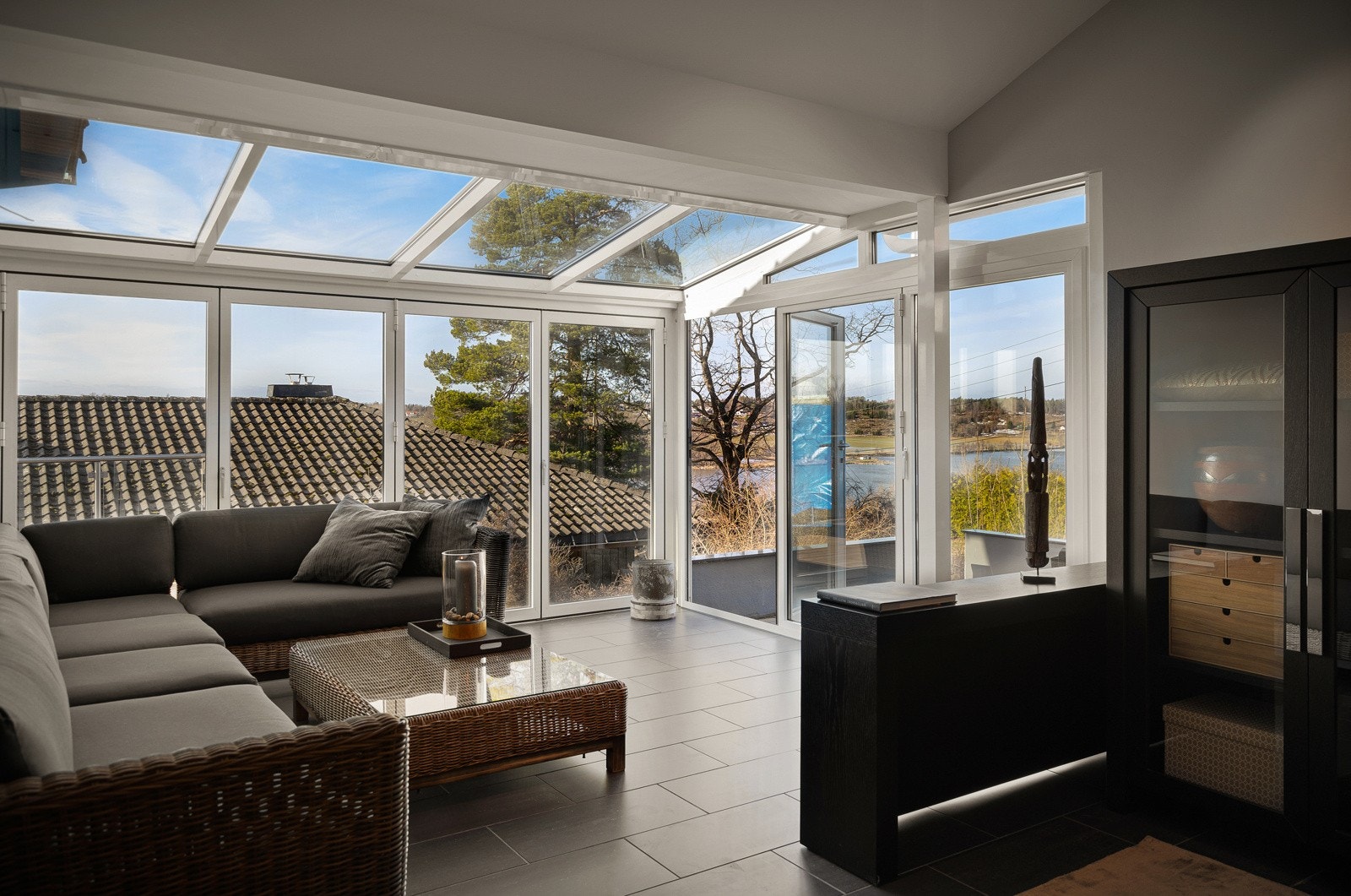 Her er det montert ny varmepumpe og det er varmekabler i gulvet. Galleribilde