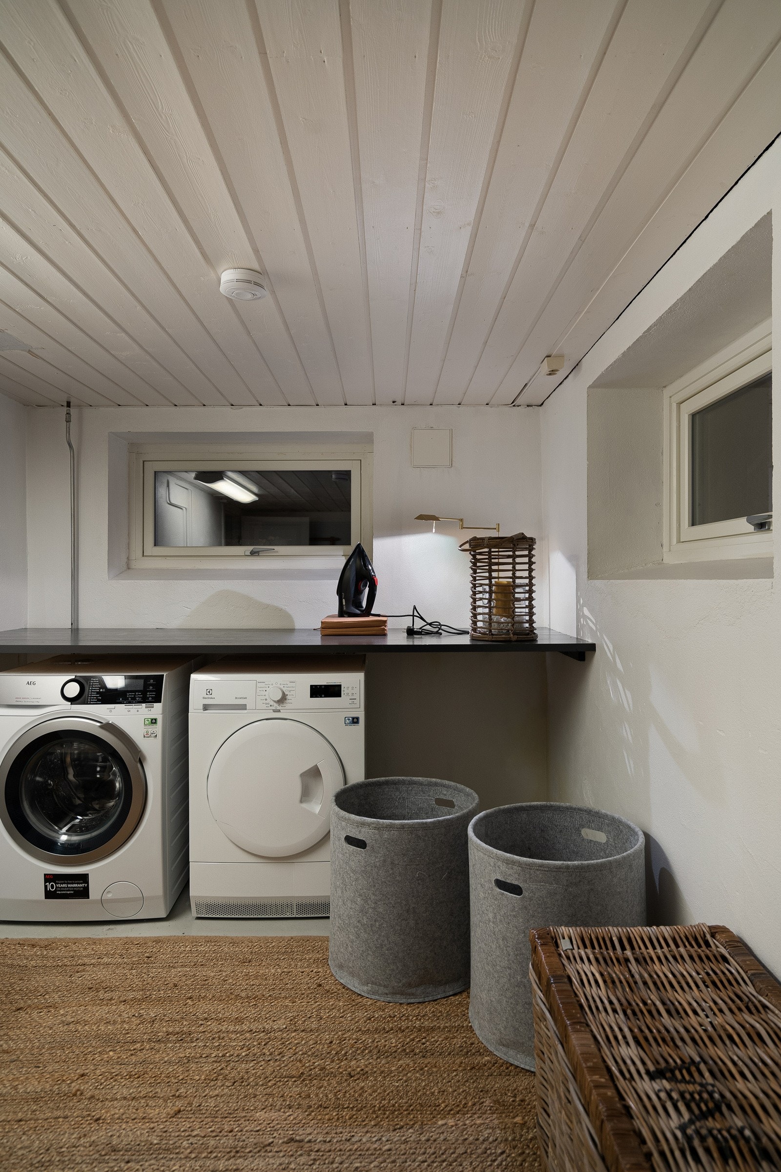 Praktisk vaskerom i kjeller. Galleribilde