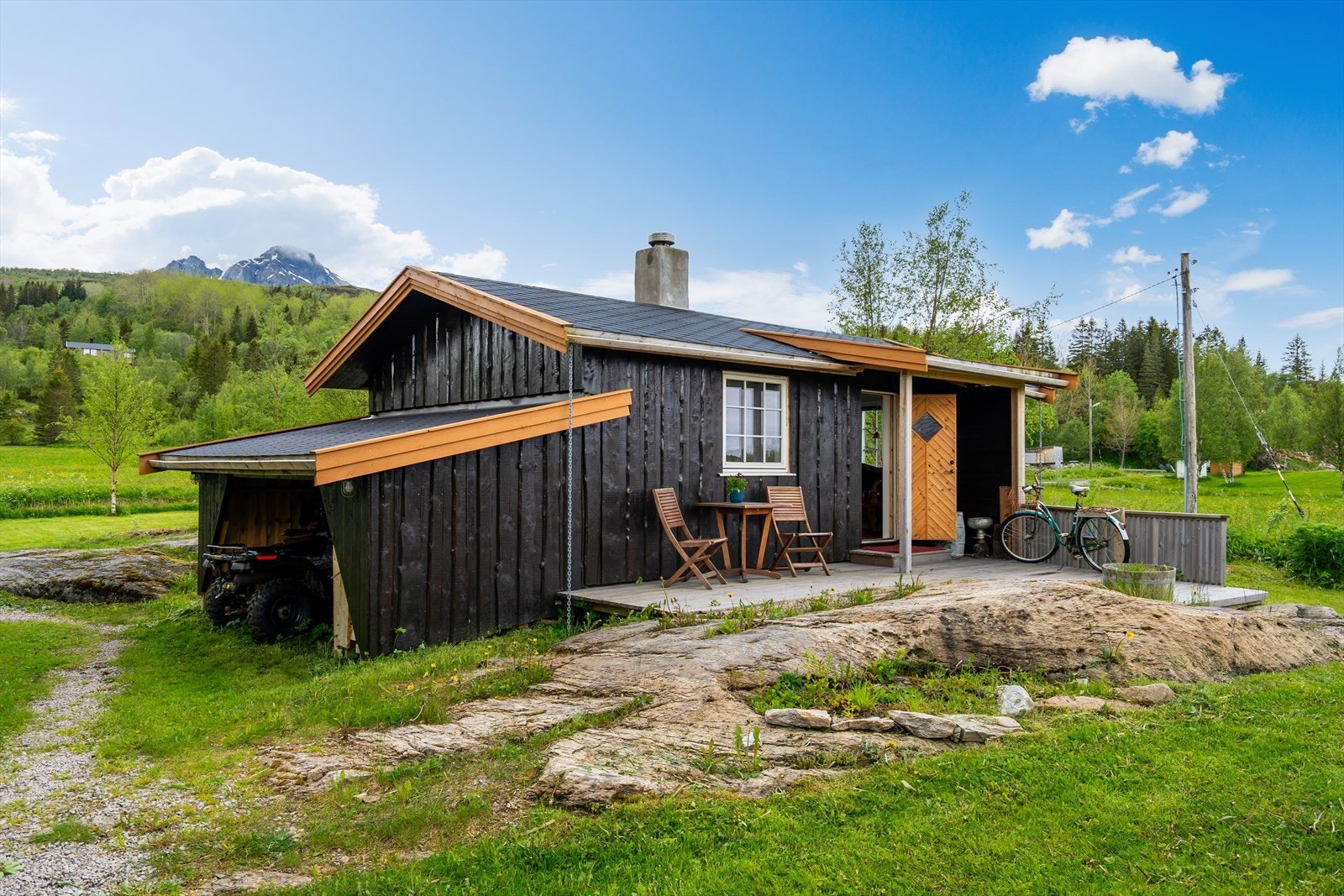 Anneks som ligger ved siden av hovedhytta Galleribilde