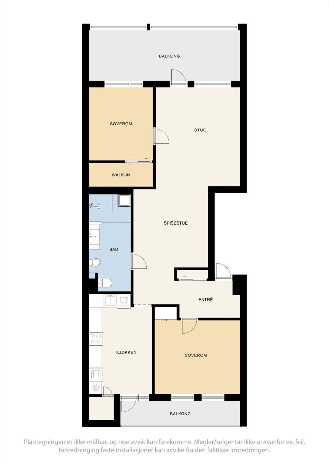 Plantegning. Galleribilde