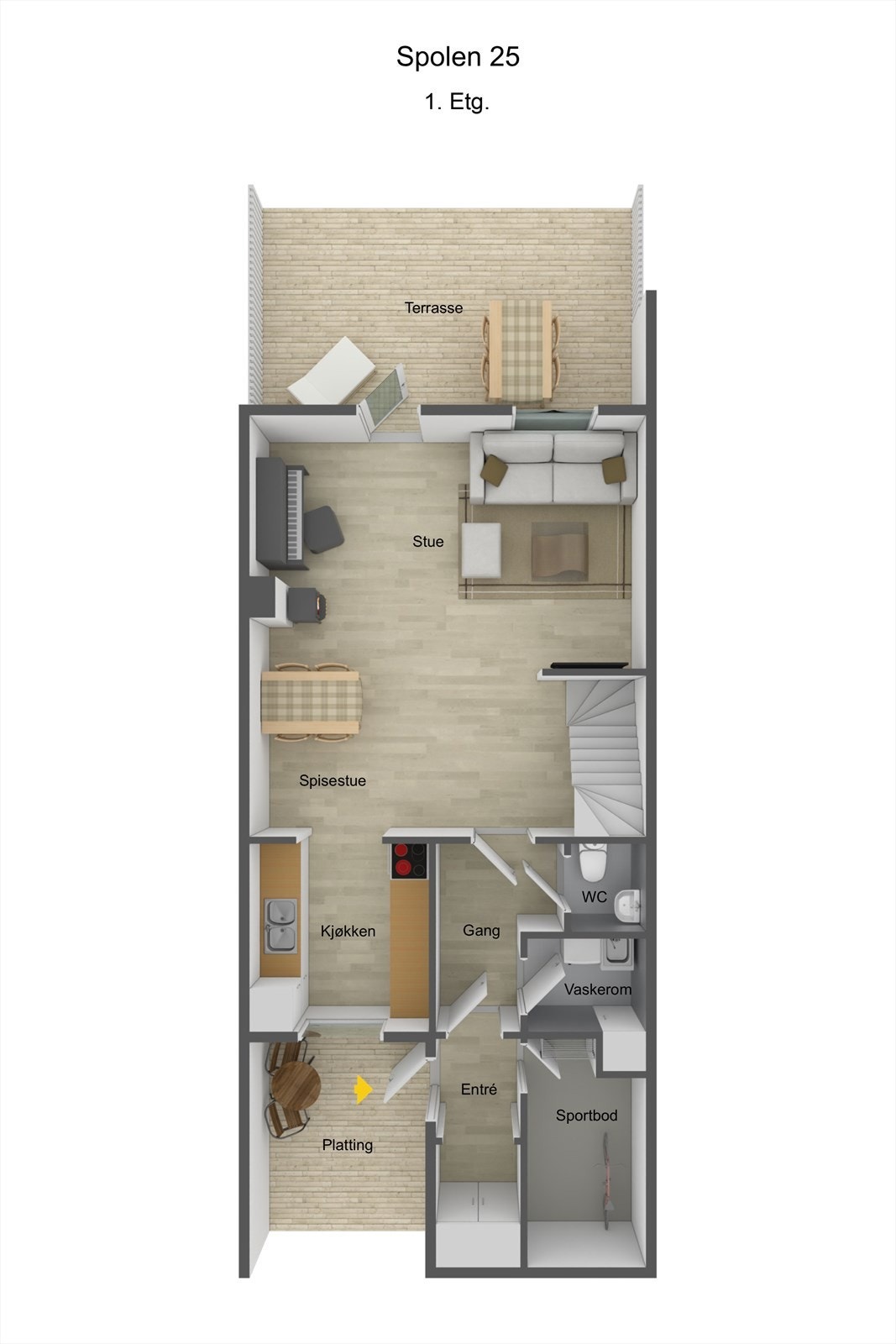 Spolen 25_1. Etg._3D.jpg Galleribilde