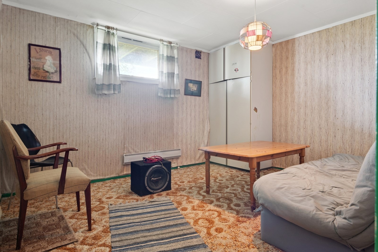 Disponibet rom. Rommet er ikke godkjent til varig opphold. Galleribilde