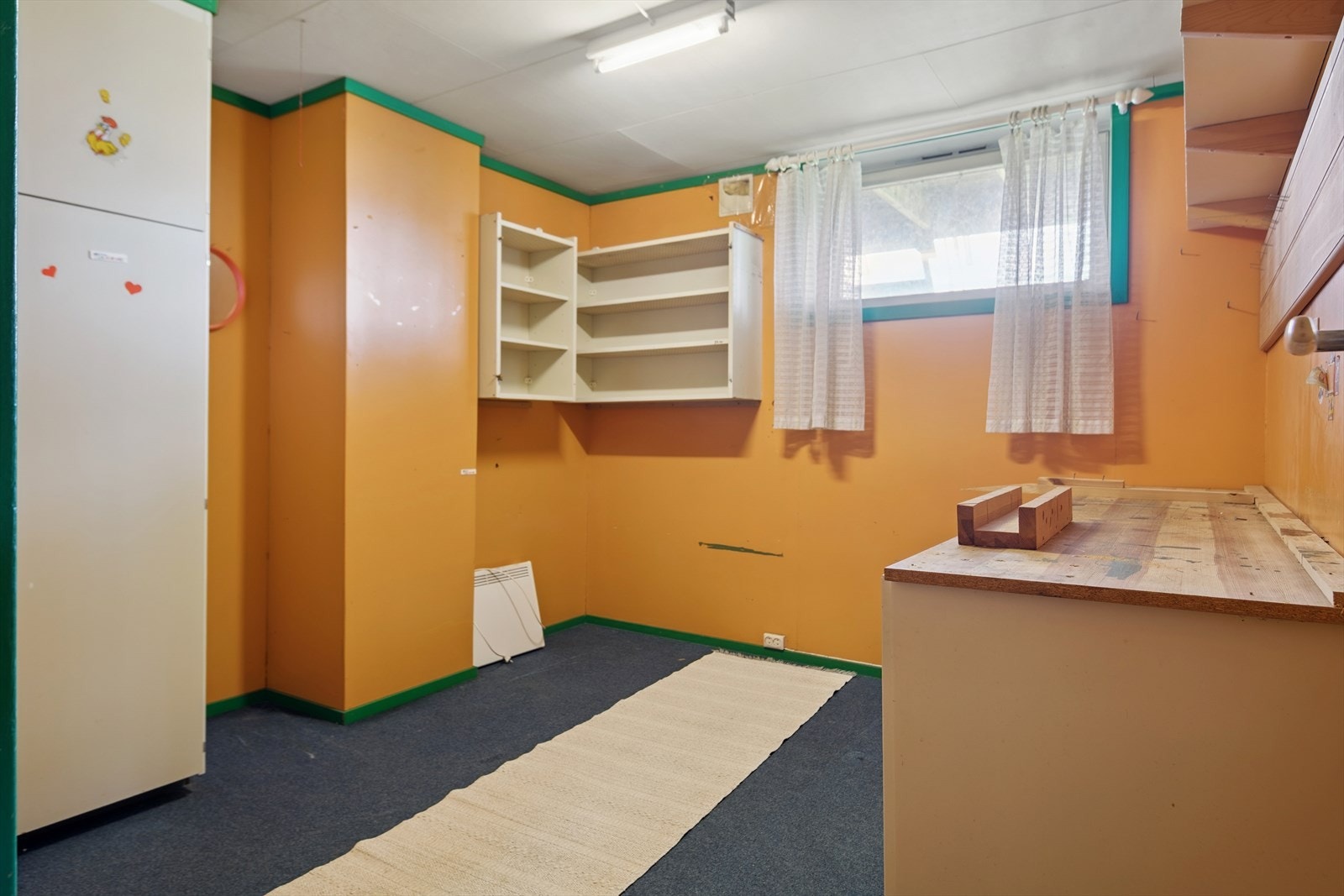 Kjeller. Rommet er ikke godkjent til varig opphold. Galleribilde