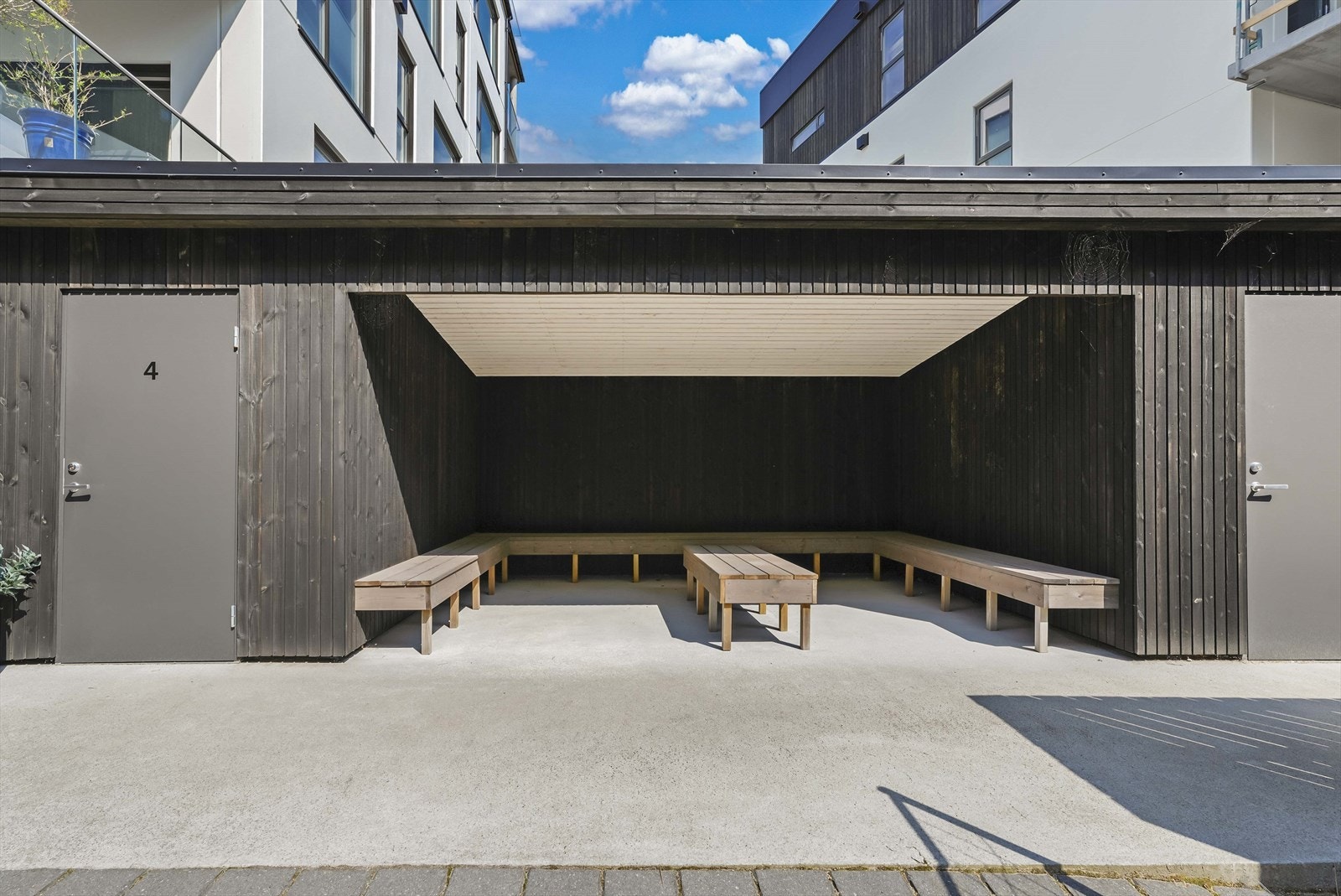 Fint oppparbeida fellesområde Galleribilde