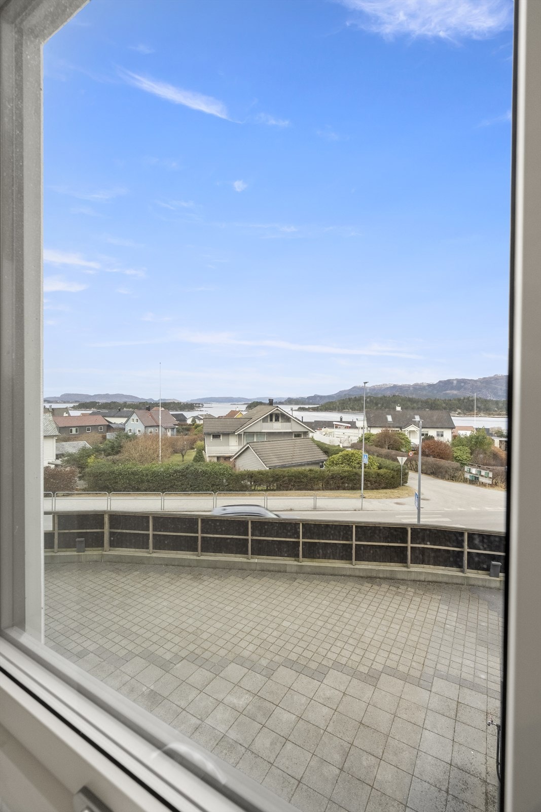 Fin utsikt frå soverommet Galleribilde