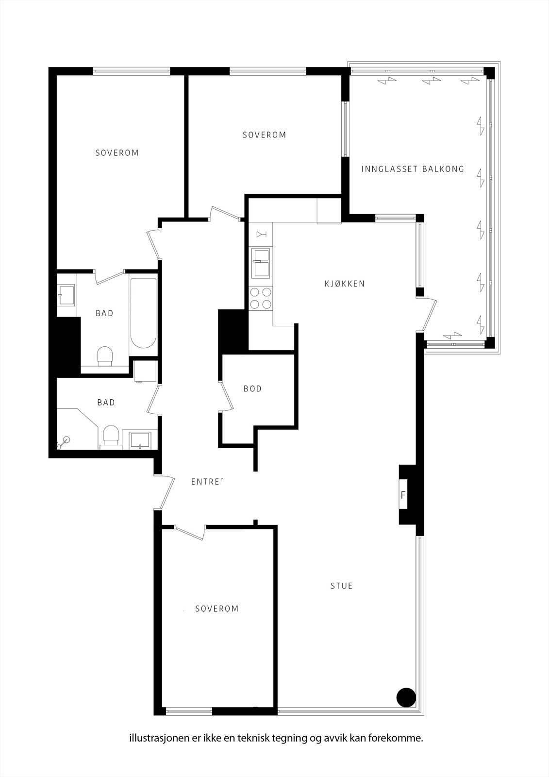 Plantegning. Galleribilde