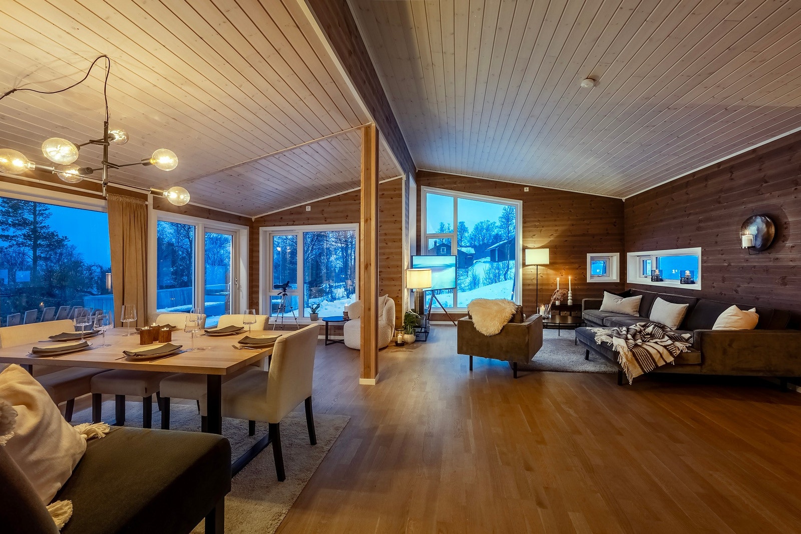 En lekker og moderne fritidsbolig med nyere byggeår (2021). Galleribilde