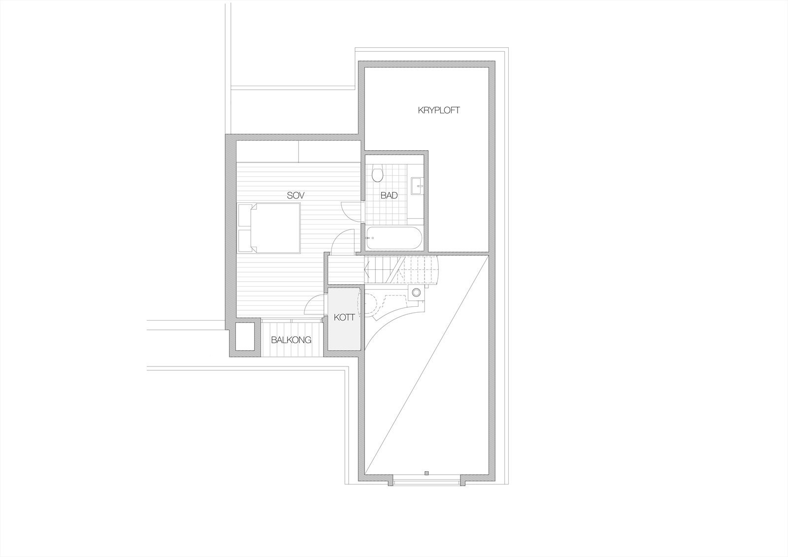 Loftetasje Galleribilde