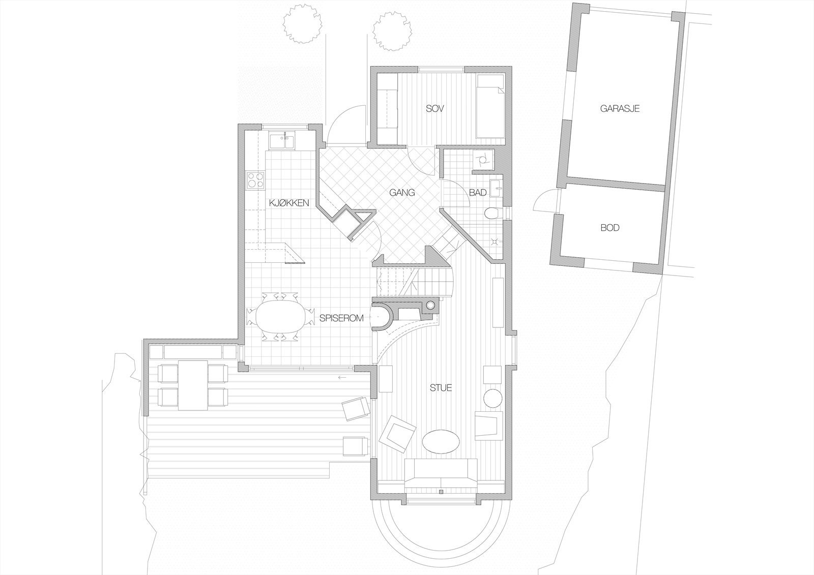 1. etasje Galleribilde