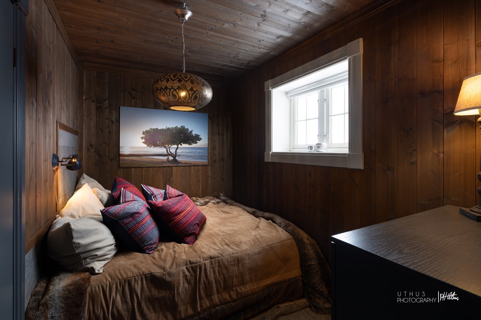 Soverom 3 i hyttas kjeller Galleribilde