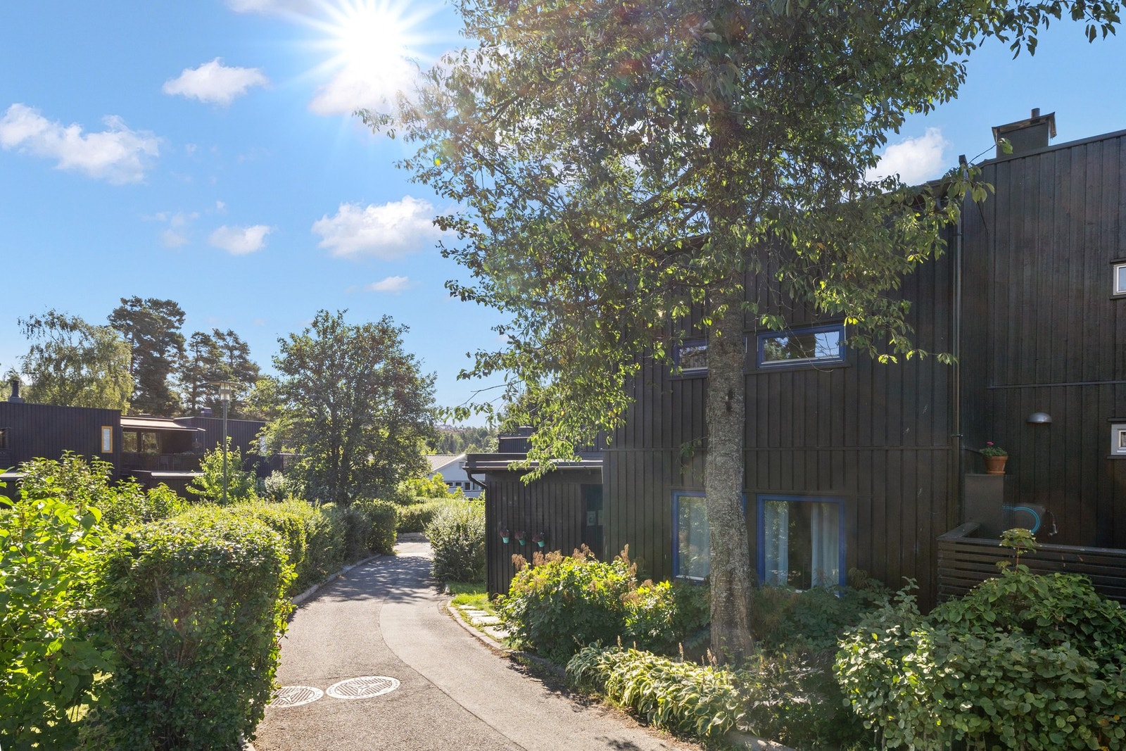 Se flere sommerbilder på slutten av bildekarusellen. Boligen er en nyhet på markedet, sommerbilder ble tatt i påvente av planlagt salg på vinteren. Galleribilde