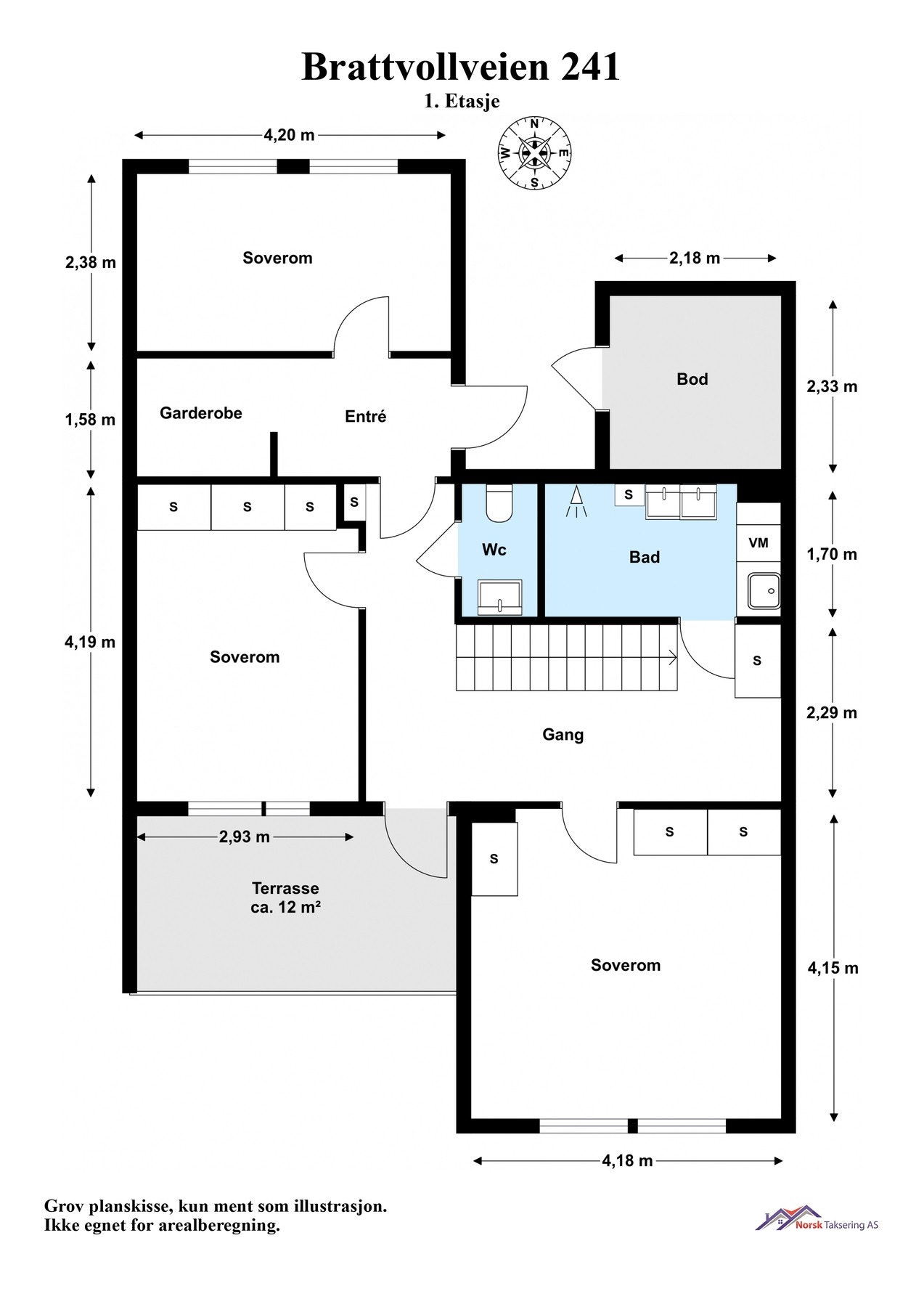 1. etasje. Galleribilde