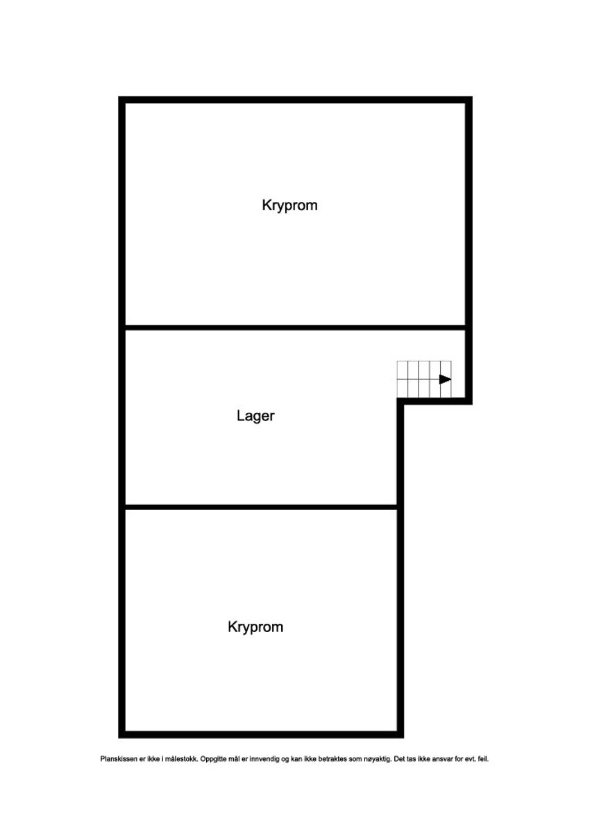 Plantegning kjeller Galleribilde