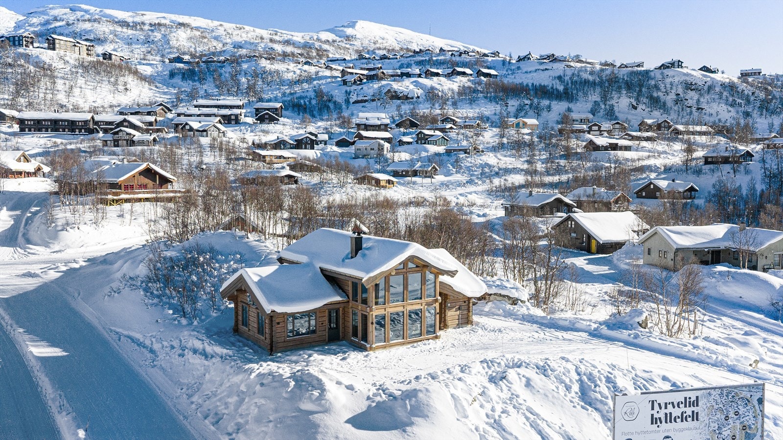 Flott beliggenhet på Vågslid med kort avstand til langrennsløypene Galleribilde