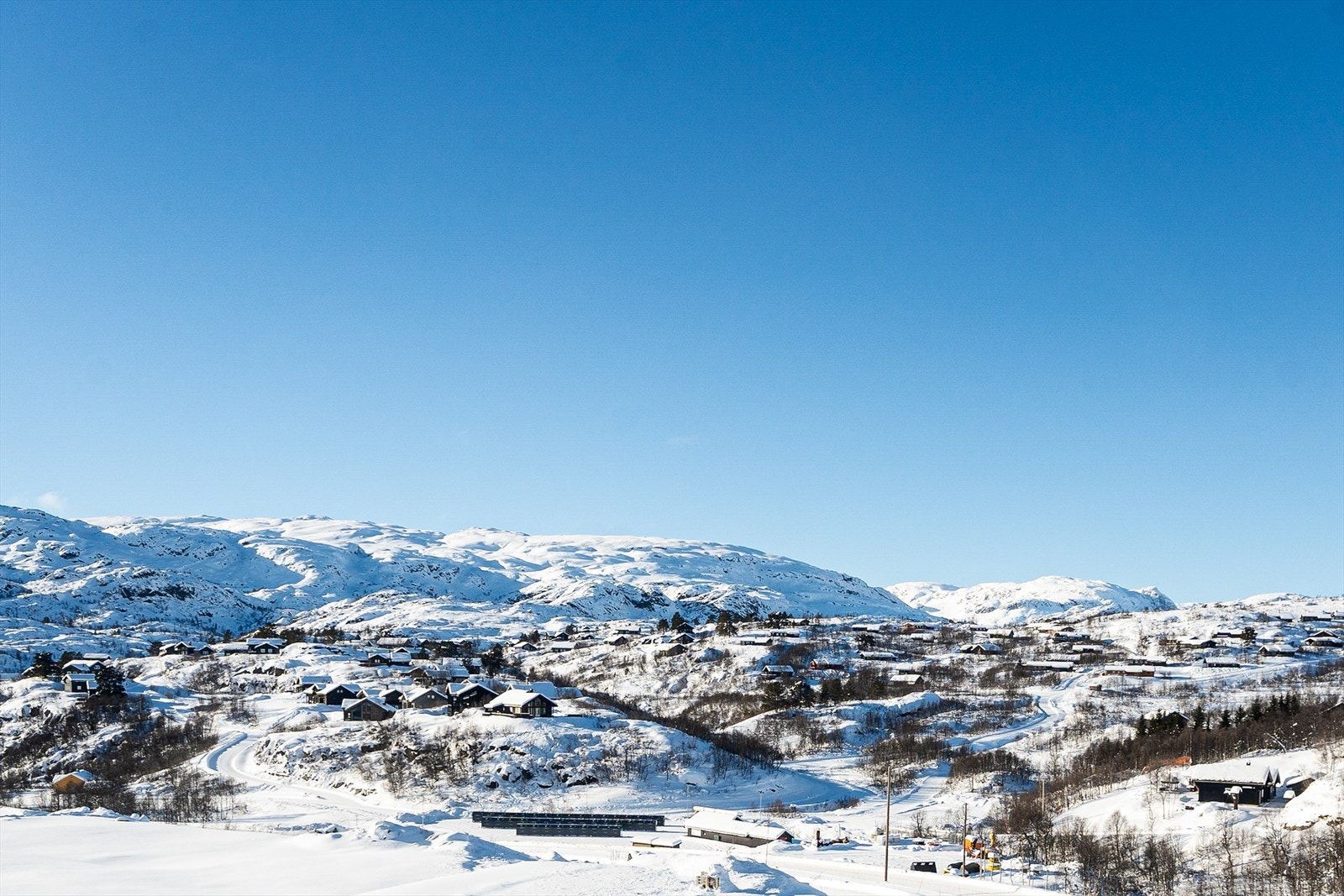 Utsikt fra hytten Galleribilde