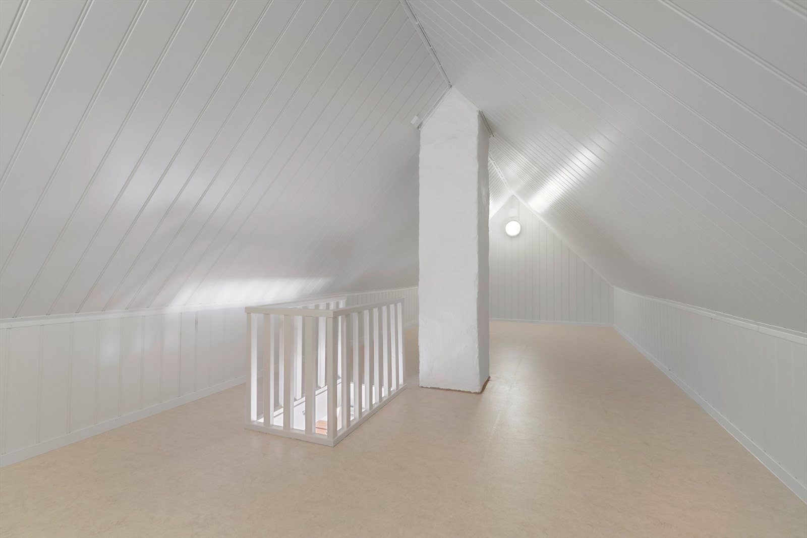 Innredet mørkeloft Galleribilde