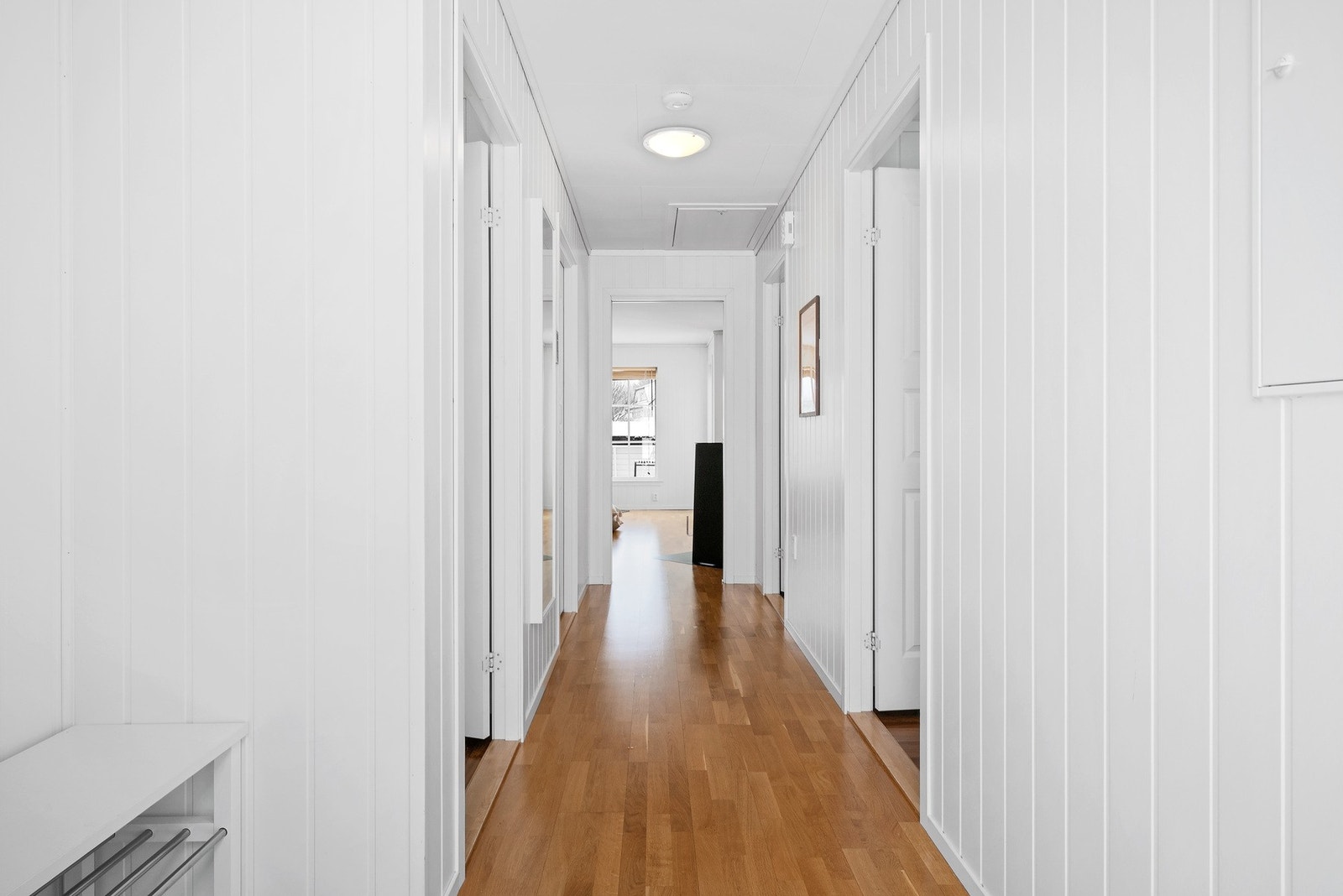 Gangareal. Det er også luke opp til kaldtloft som gir ekstra lagringsplass. Galleribilde