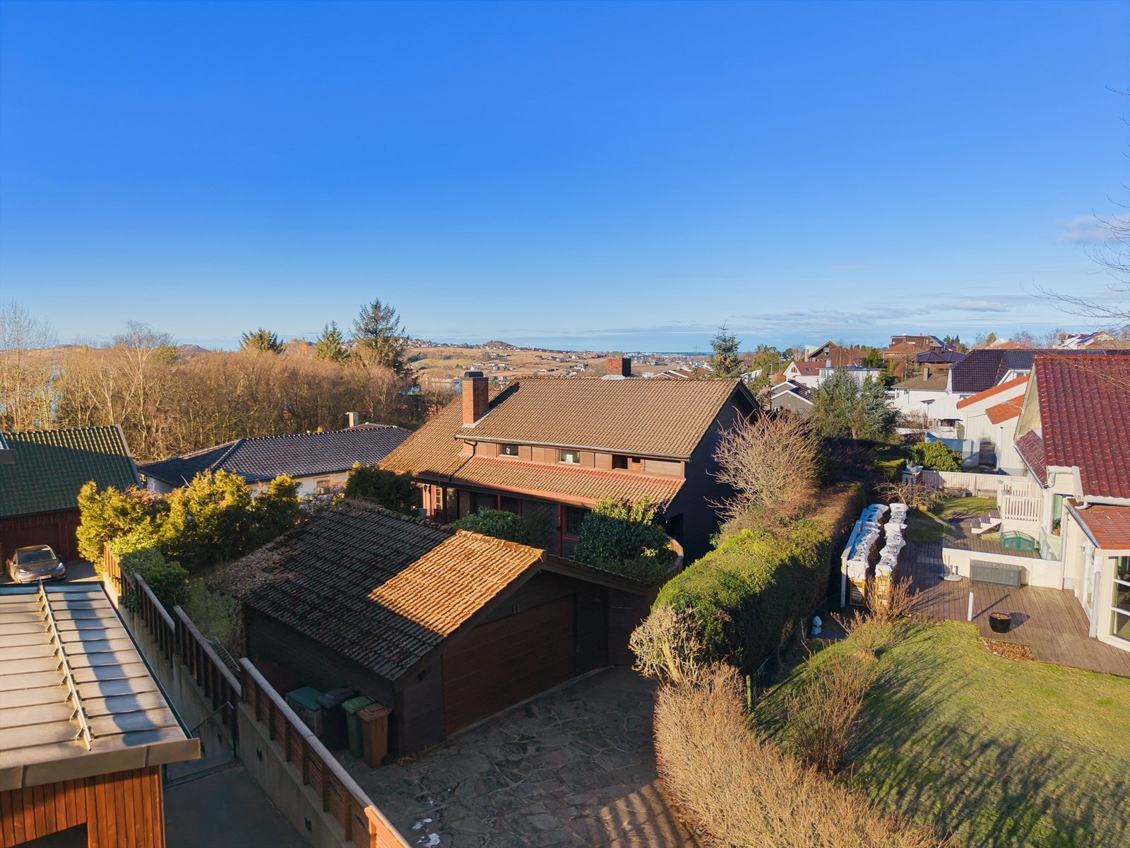 Dobbel garasje Galleribilde