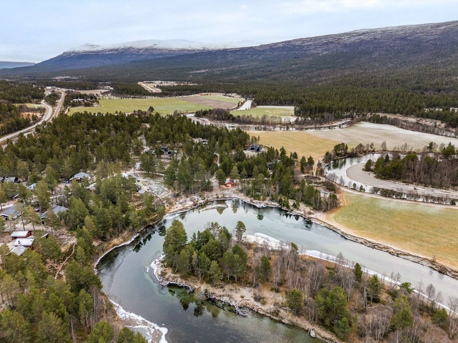 Dronefoto Galleribilde