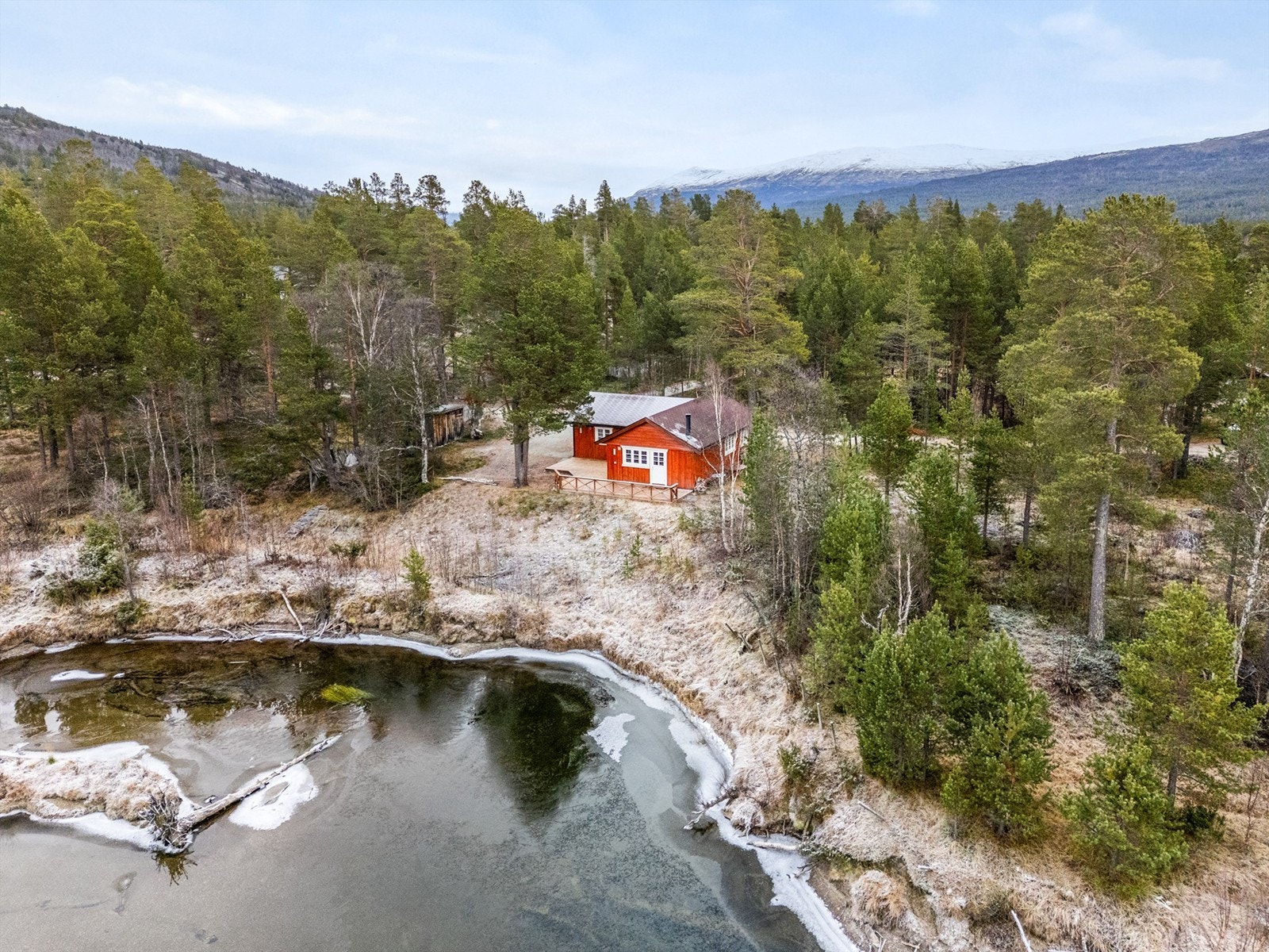 Dronefoto Galleribilde