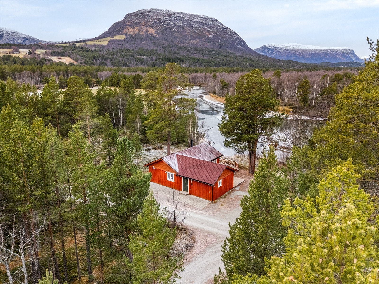 Dronefoto Galleribilde