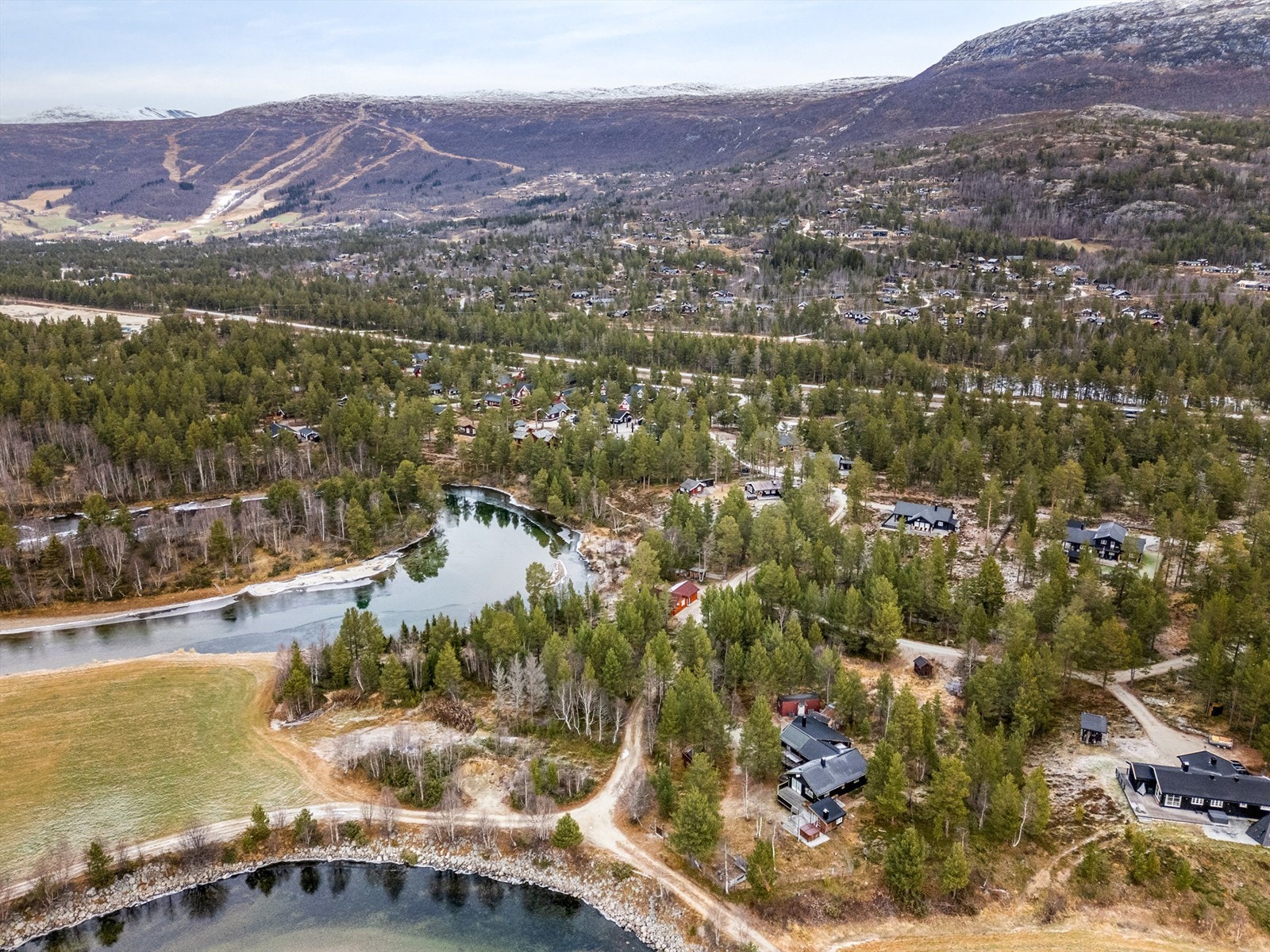 Dronefoto Galleribilde