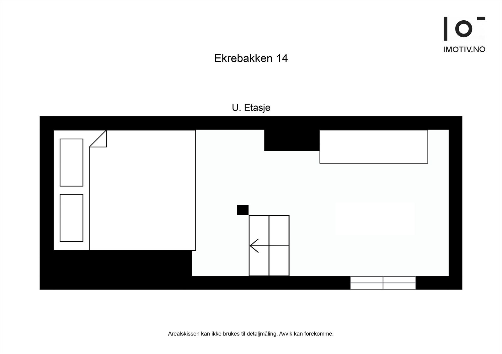 Boligen har en stor bod, som har blitt brukt som soverom (ikke godkjent), Galleribilde
