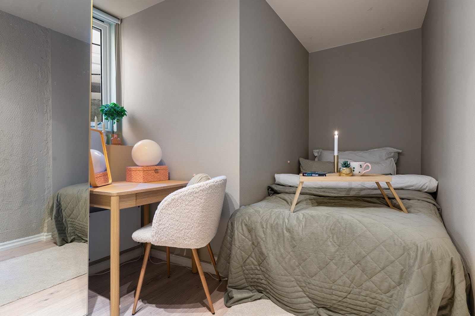 Koselig soverom. Galleribilde