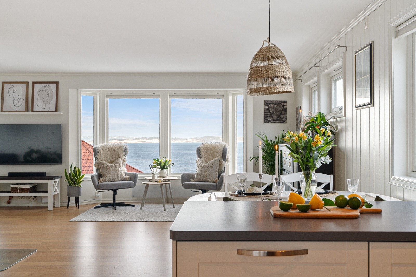 Åpen og sosial planløsning. Galleribilde