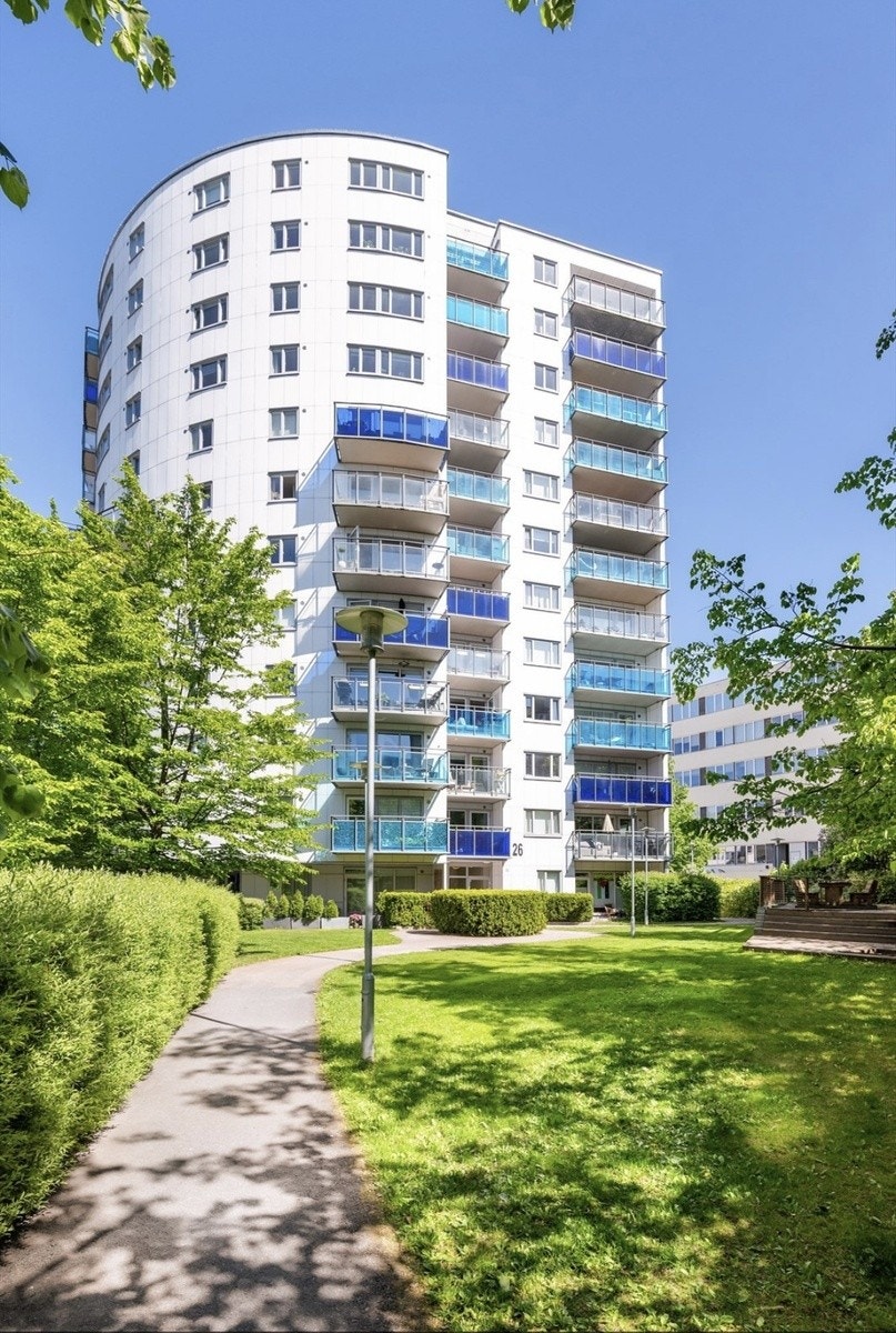 Boligblokkene fasade Galleribilde