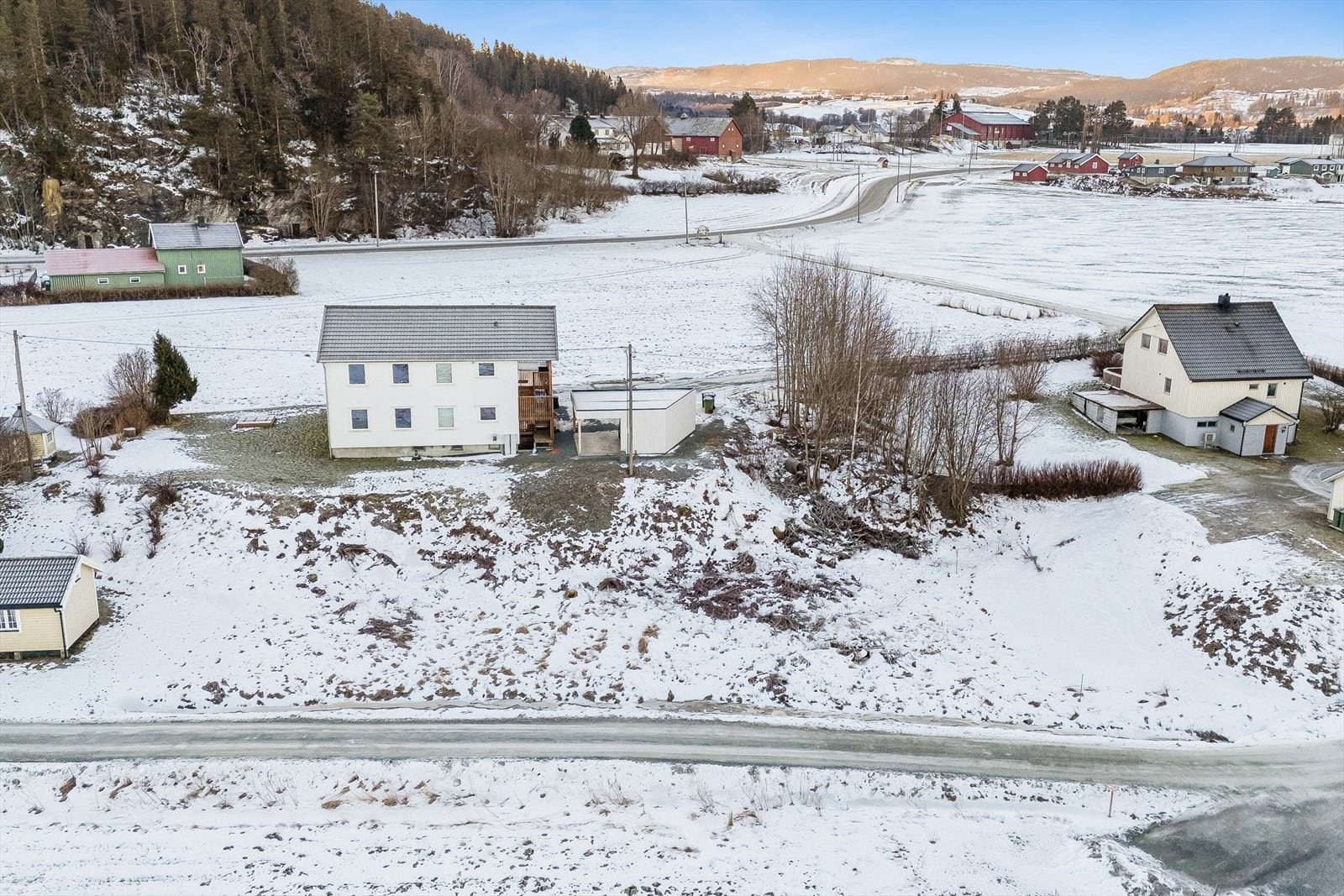 Tomten er på 629 kvm. Galleribilde