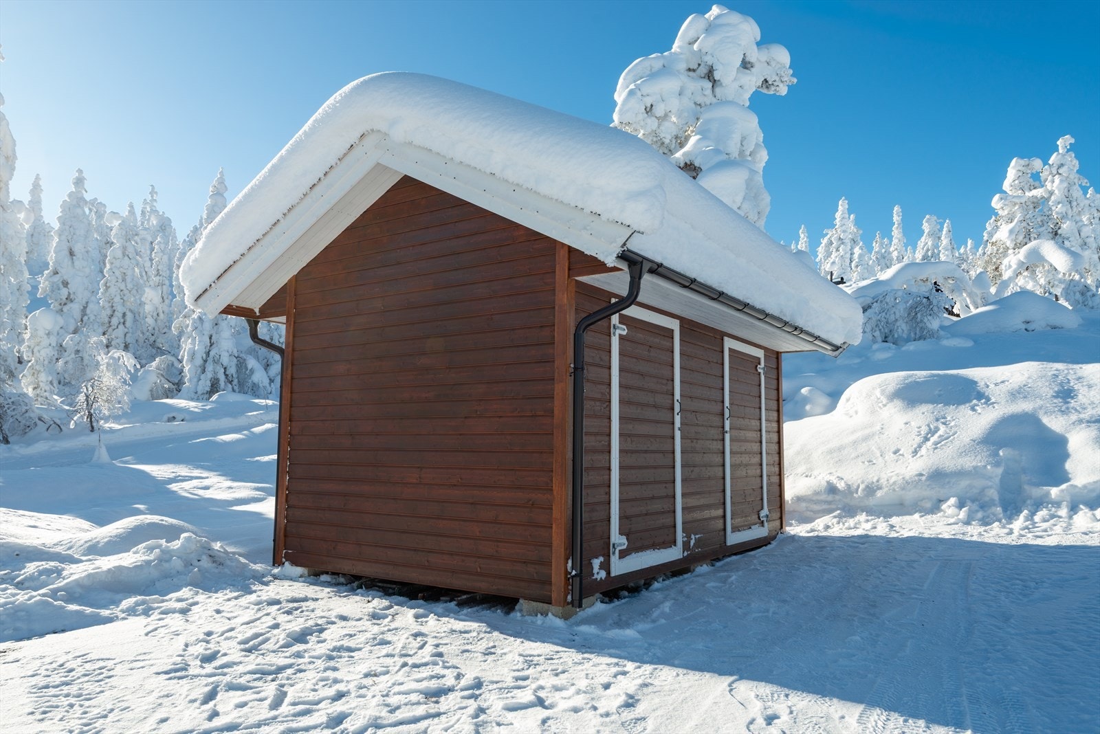 I tillegg finner du en flyttbar utebod (ikke søkt om. Galleribilde
