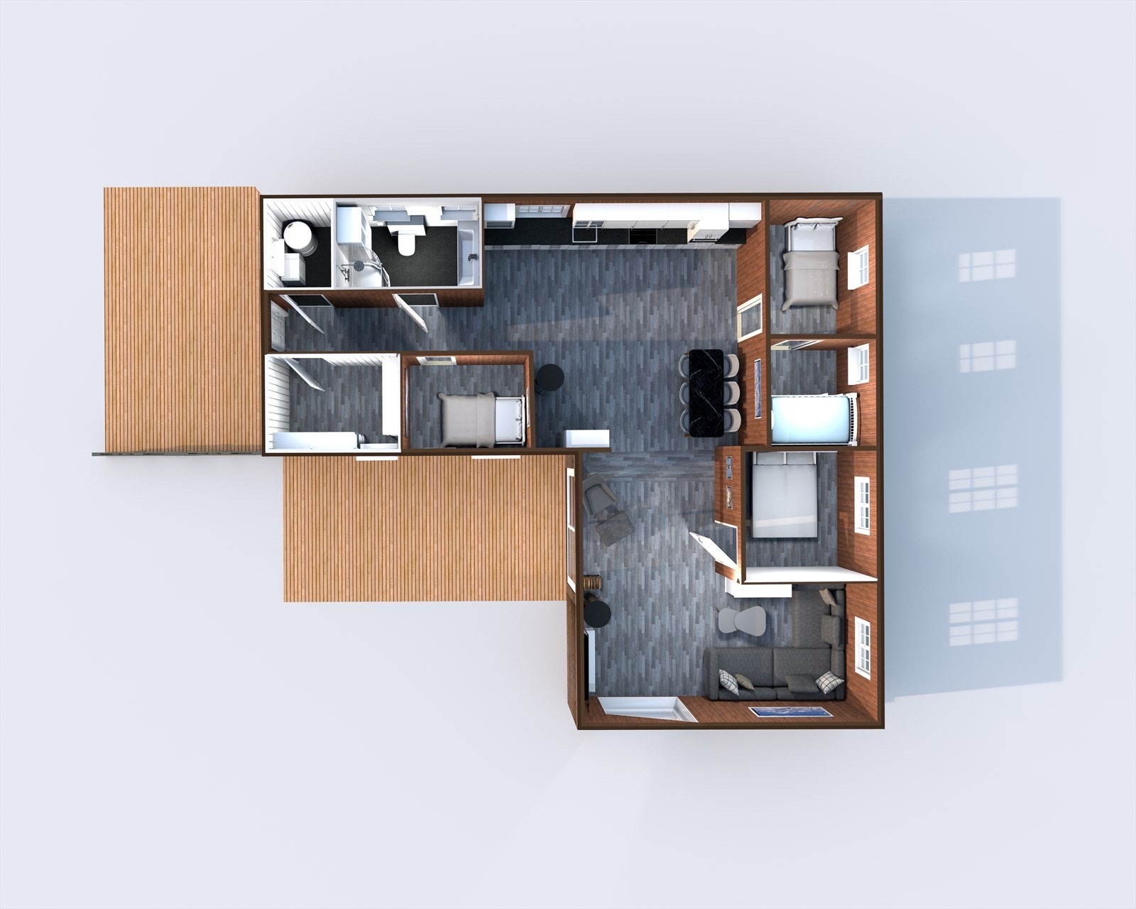 Plantegning. Galleribilde