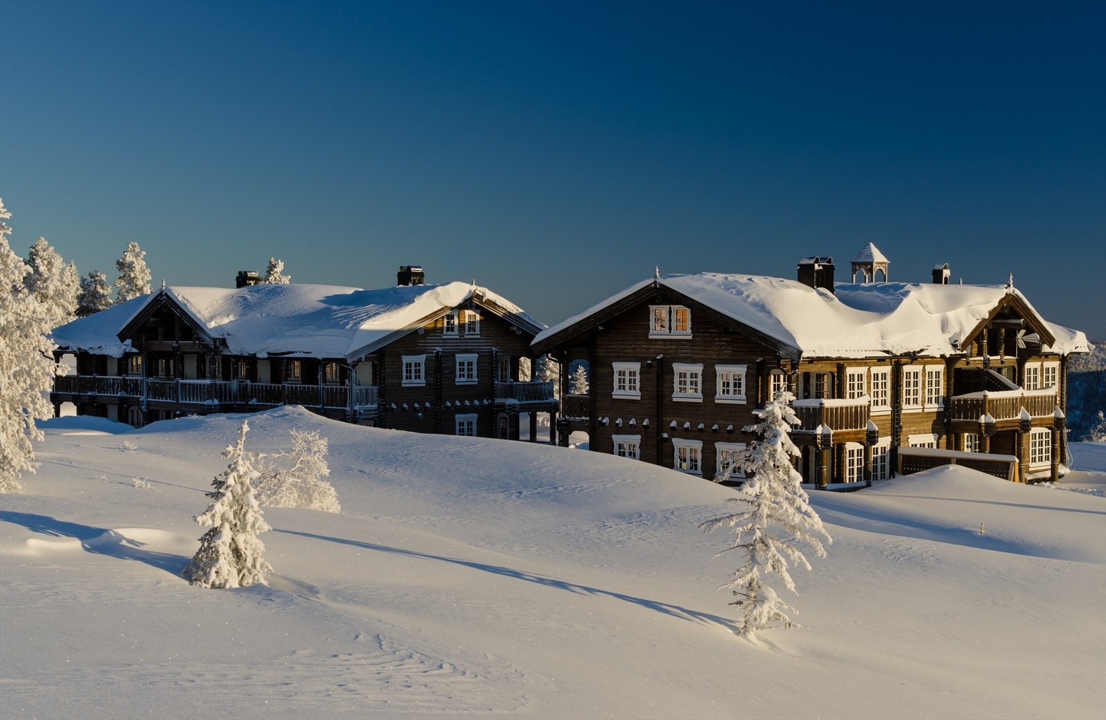 Blefjell Lodge ligger heller ikke langt unna hytta. Galleribilde