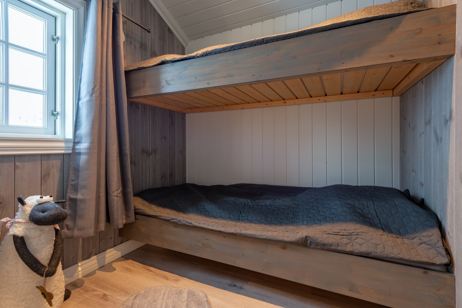 Praktiske køyesenger for plass til flere mennesker. Galleribilde