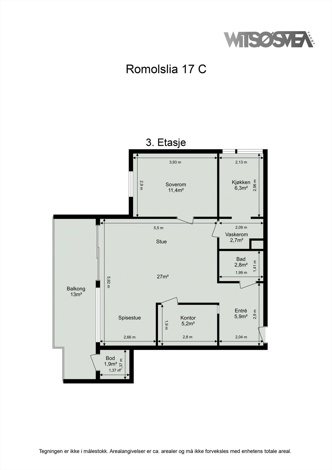 Plantegning Galleribilde