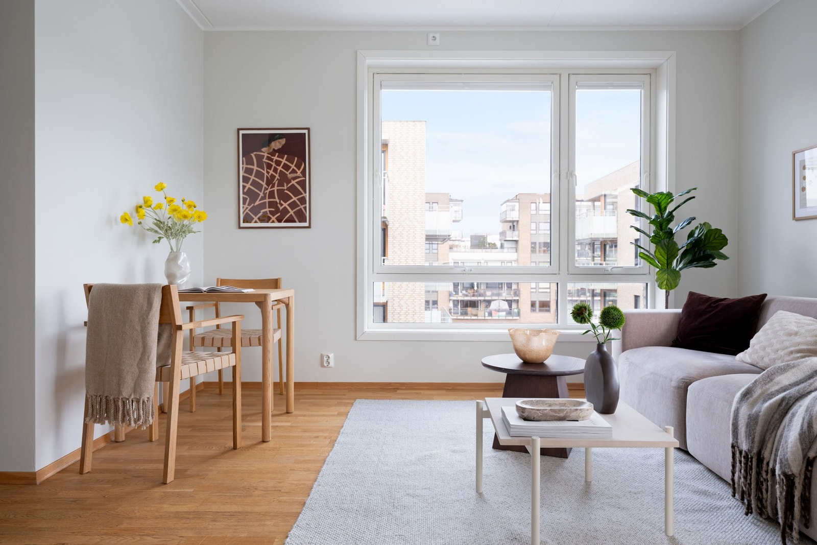 Boligen har balansert ventilasjon som gir et godt inneklima og bomiljø. Galleribilde