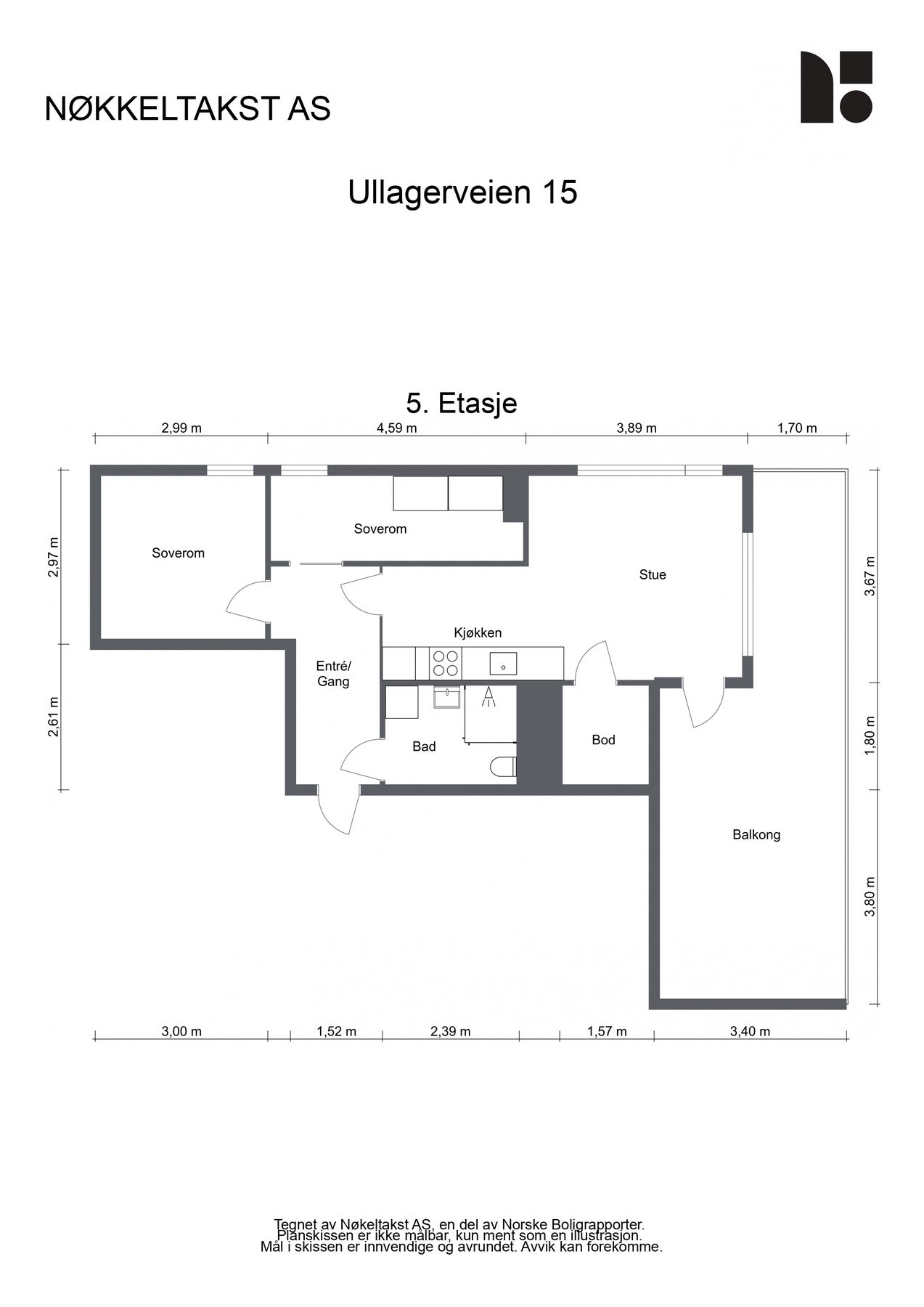 Plantegning. Galleribilde