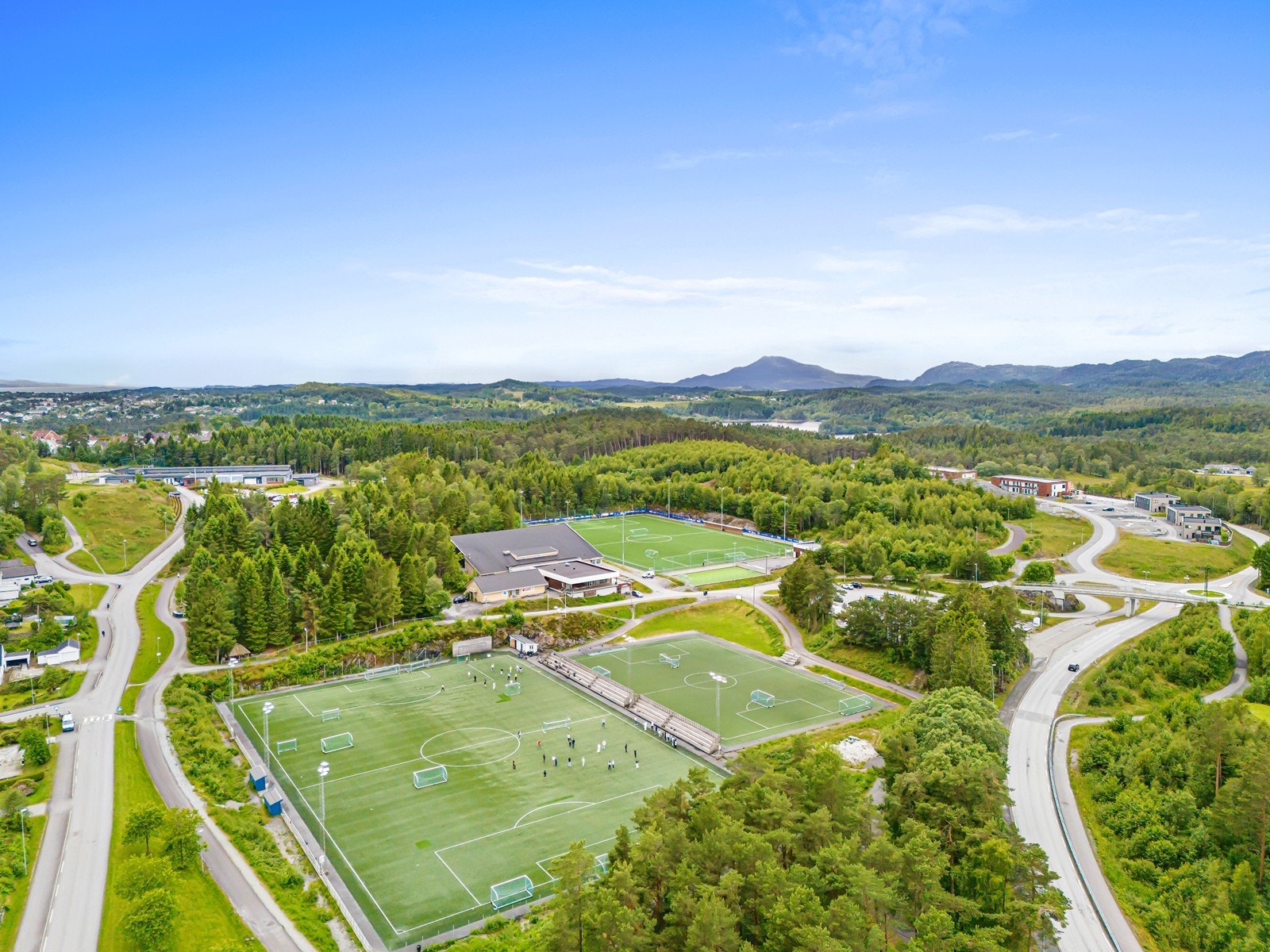 Like i nærheten av boligen finner man Prestagardsskogen idrettspark. Galleribilde