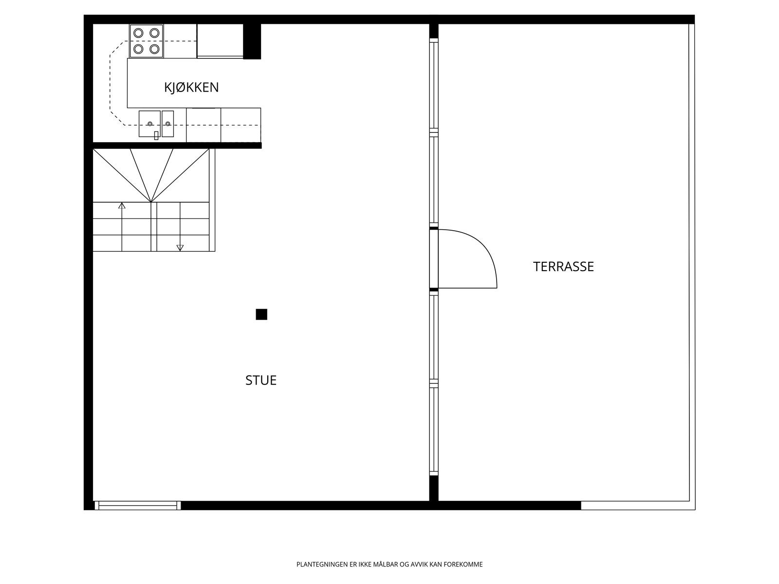 Plantegning 2.etg. Galleribilde