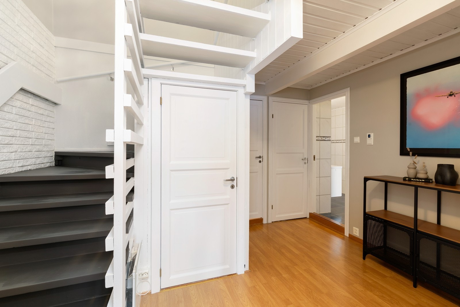 Trappegang underetasje Galleribilde