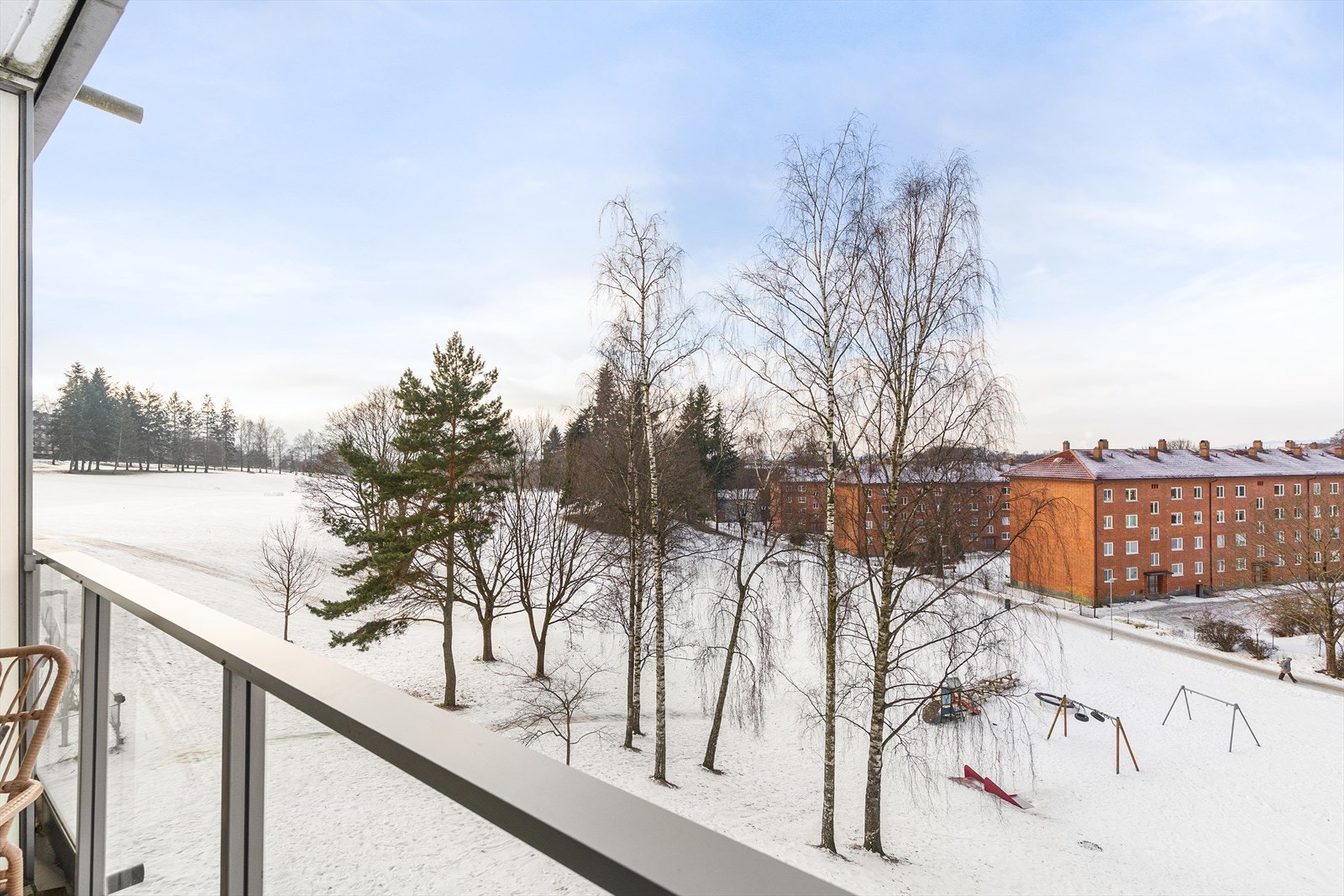 På sommerstid har du nydelig utsikt mot frodige grøntarealer og Torshovdalen. Galleribilde